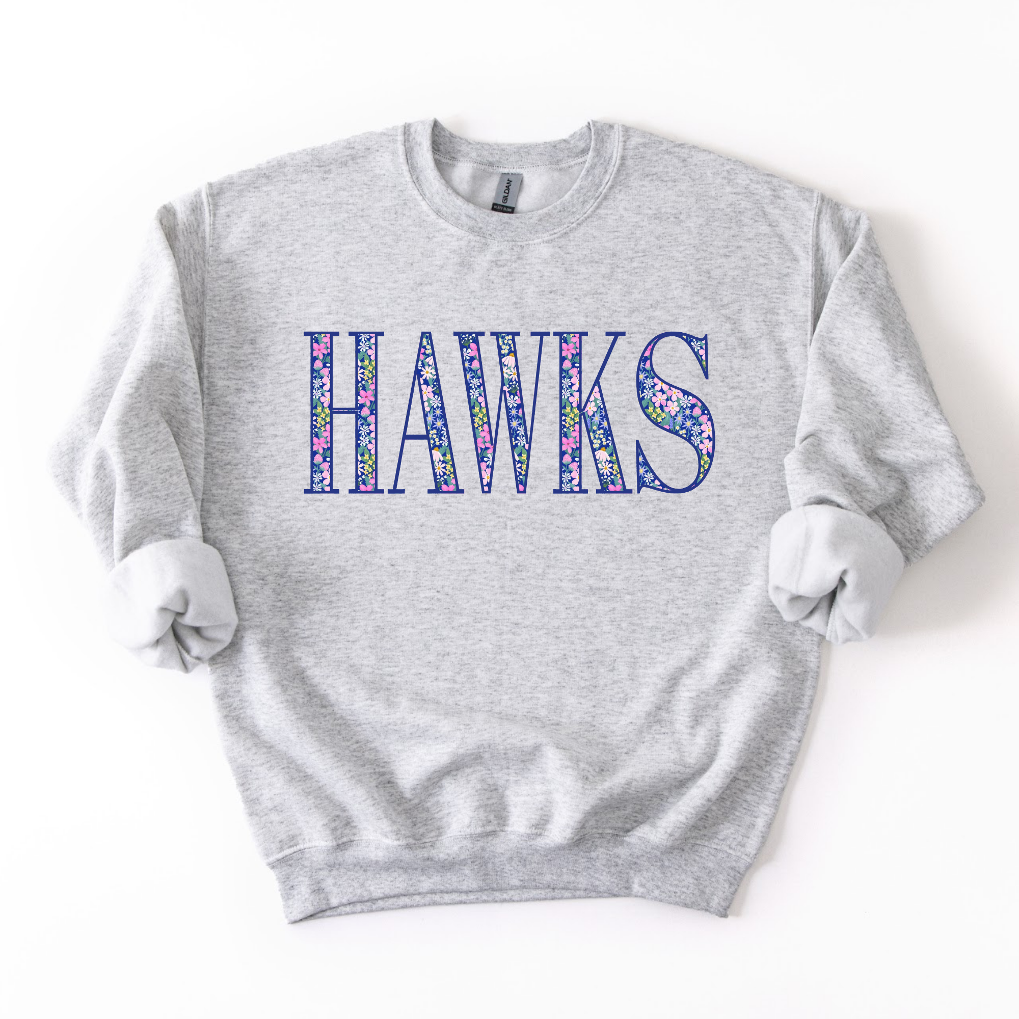 Floral Hawks Sweatshirt