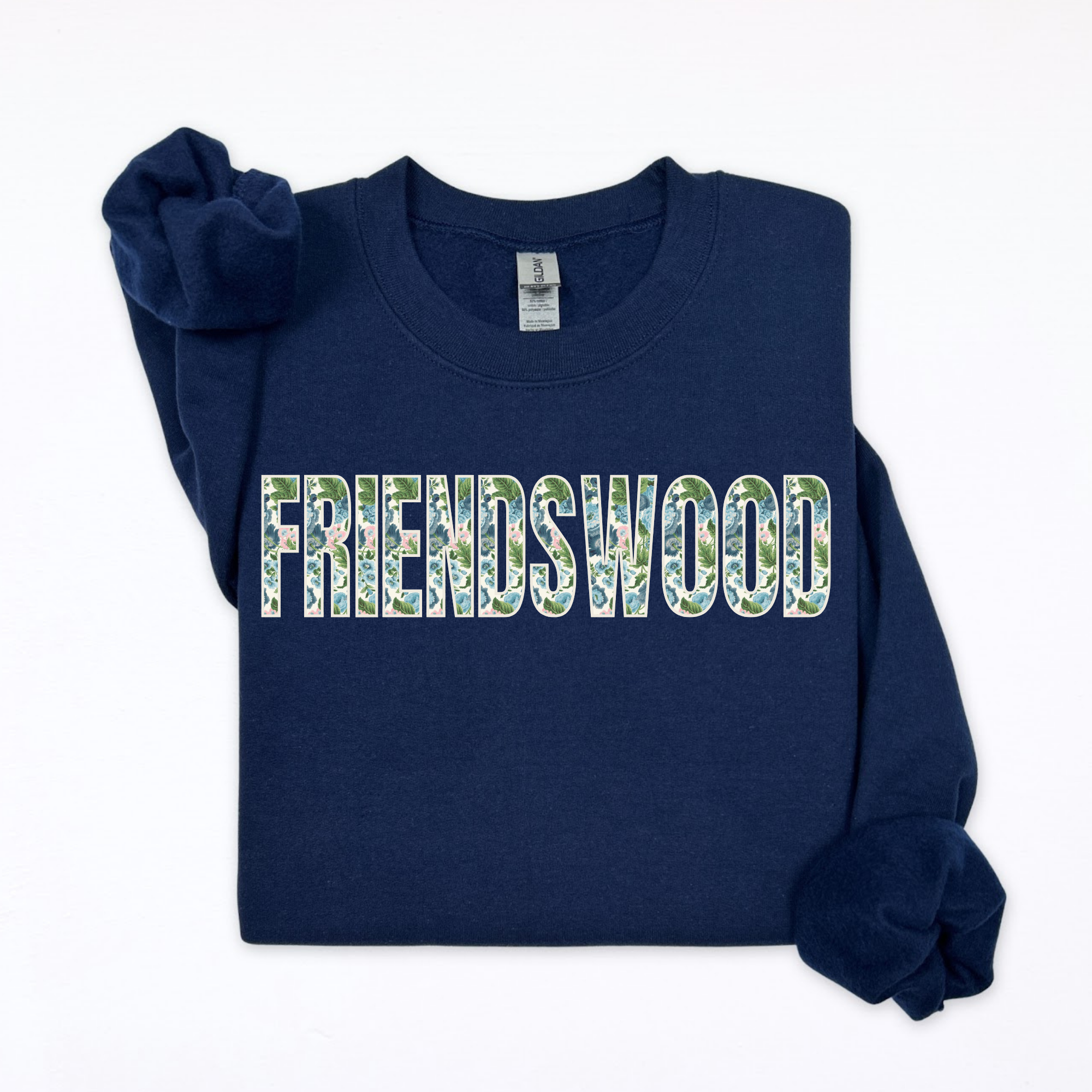 Floral Friendswood Sweatshirt