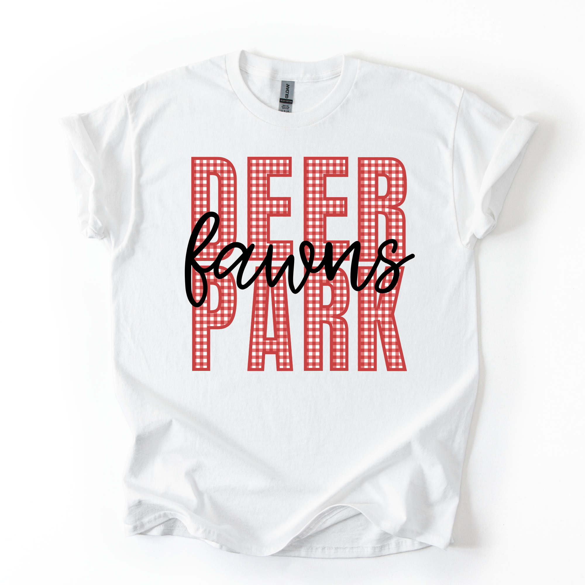 Gingham DP Fawns T-Shirt