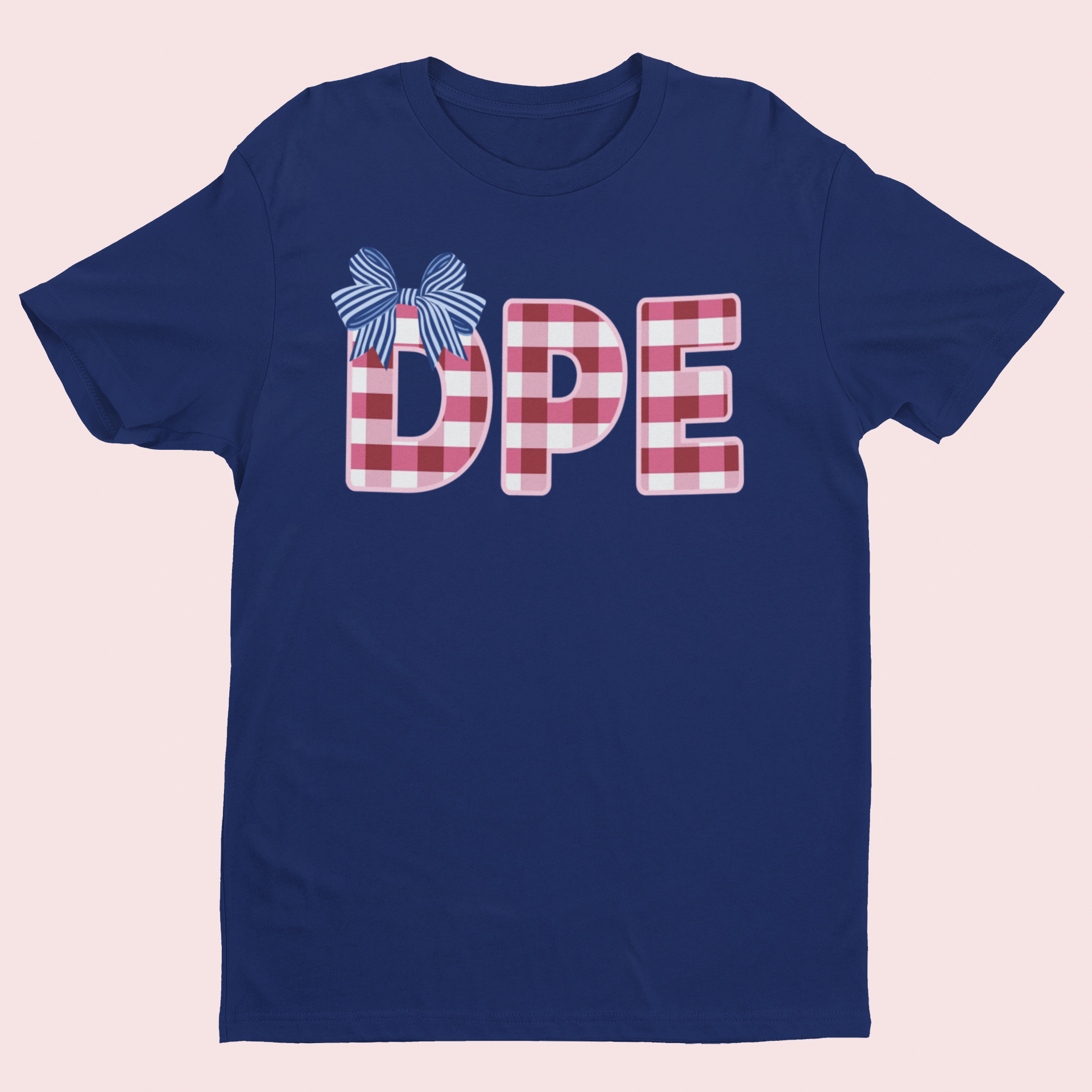 Gingham Bow DPE T-Shirt/Sweatshirt