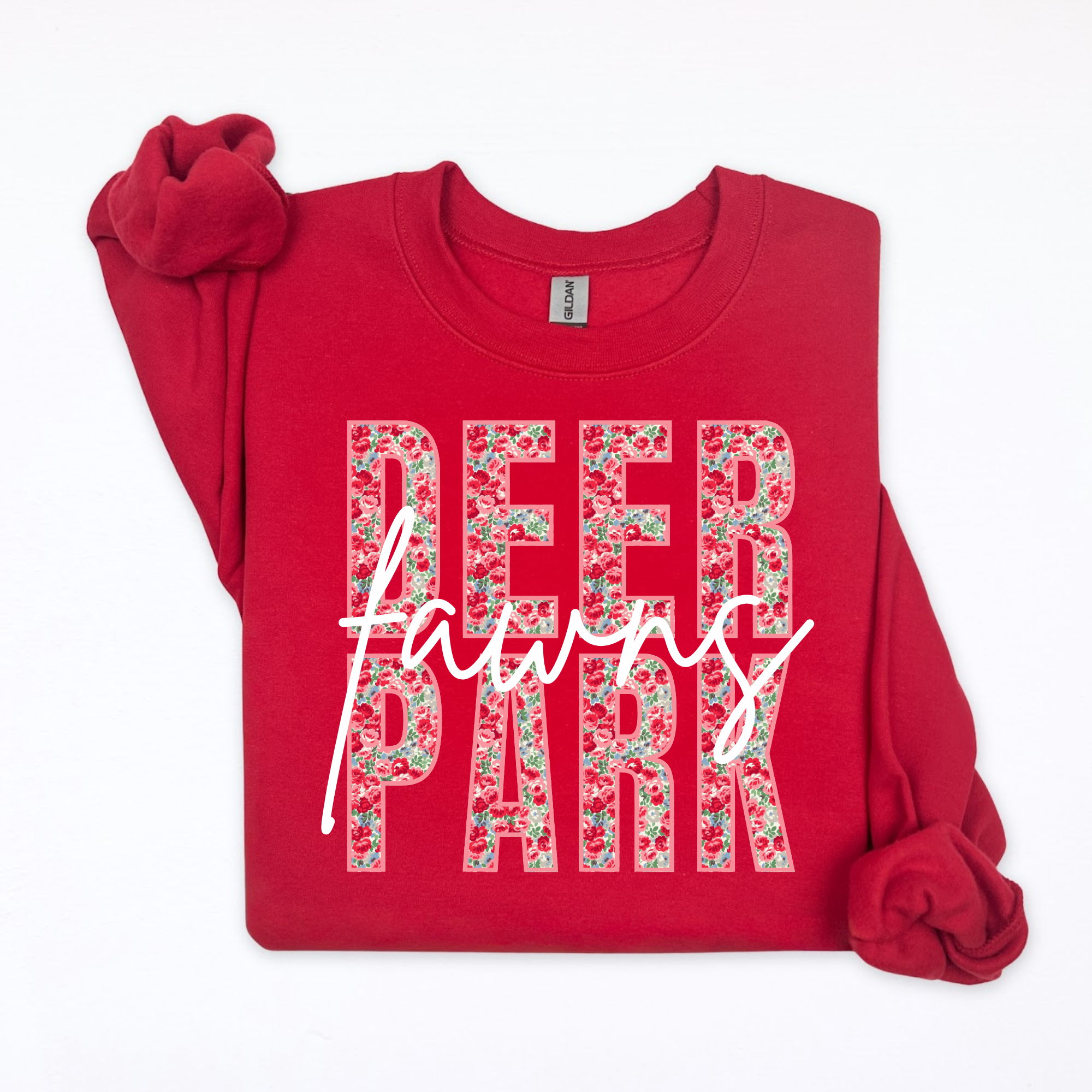 Floral Fawns Sweatshirt