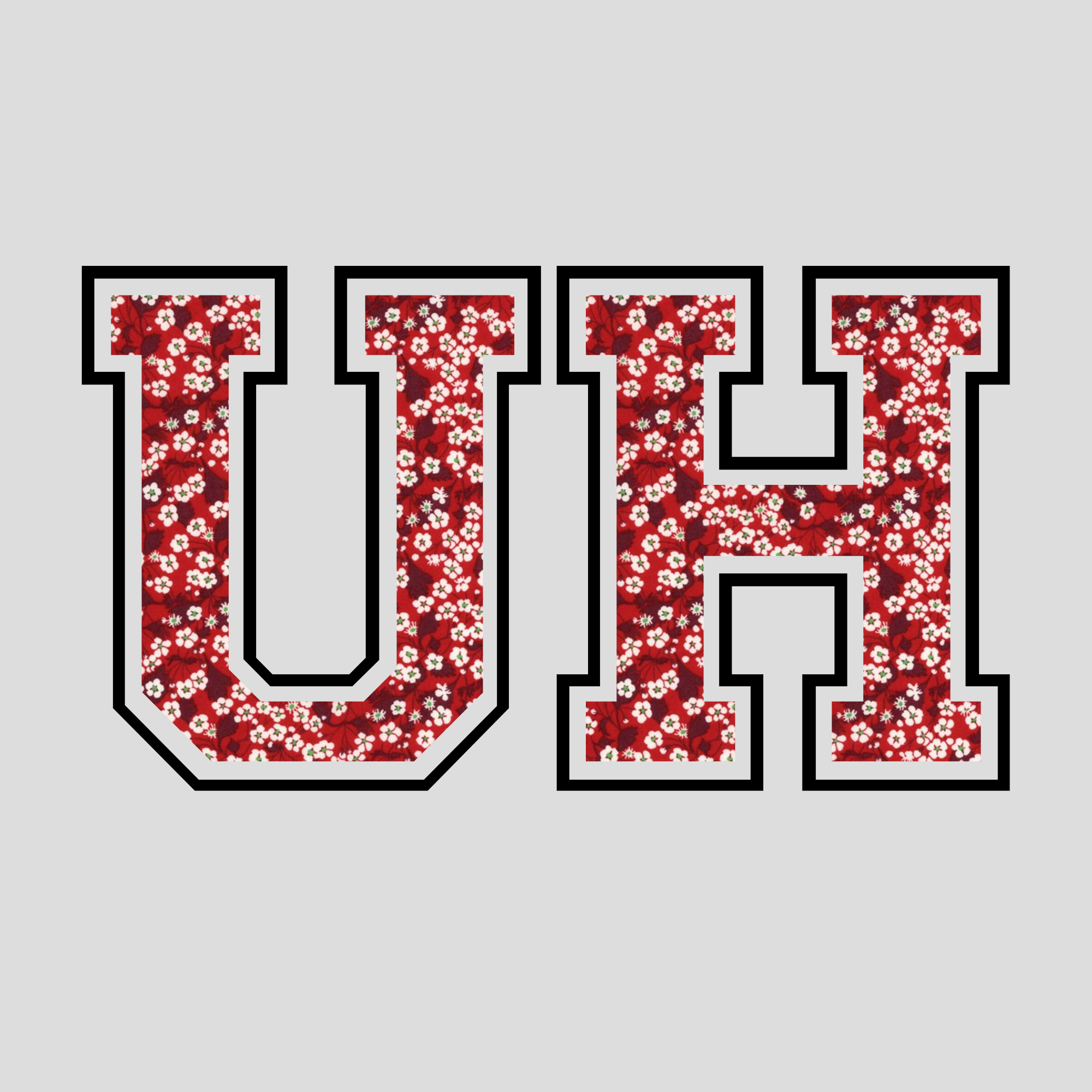 College Designs - Red Floral UH.png