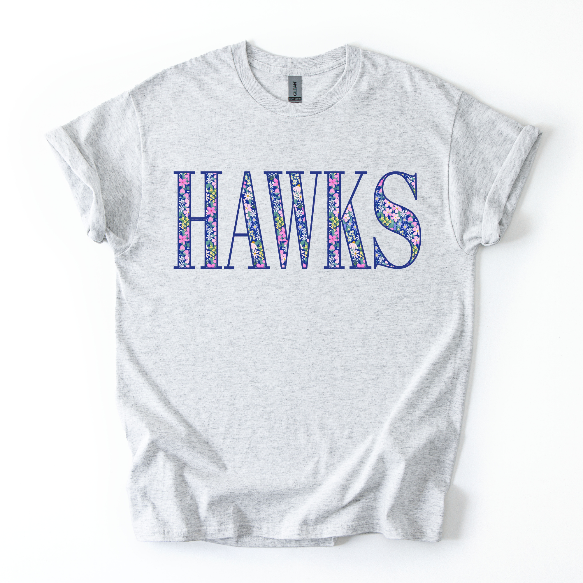 Floral Hawks T-Shirt