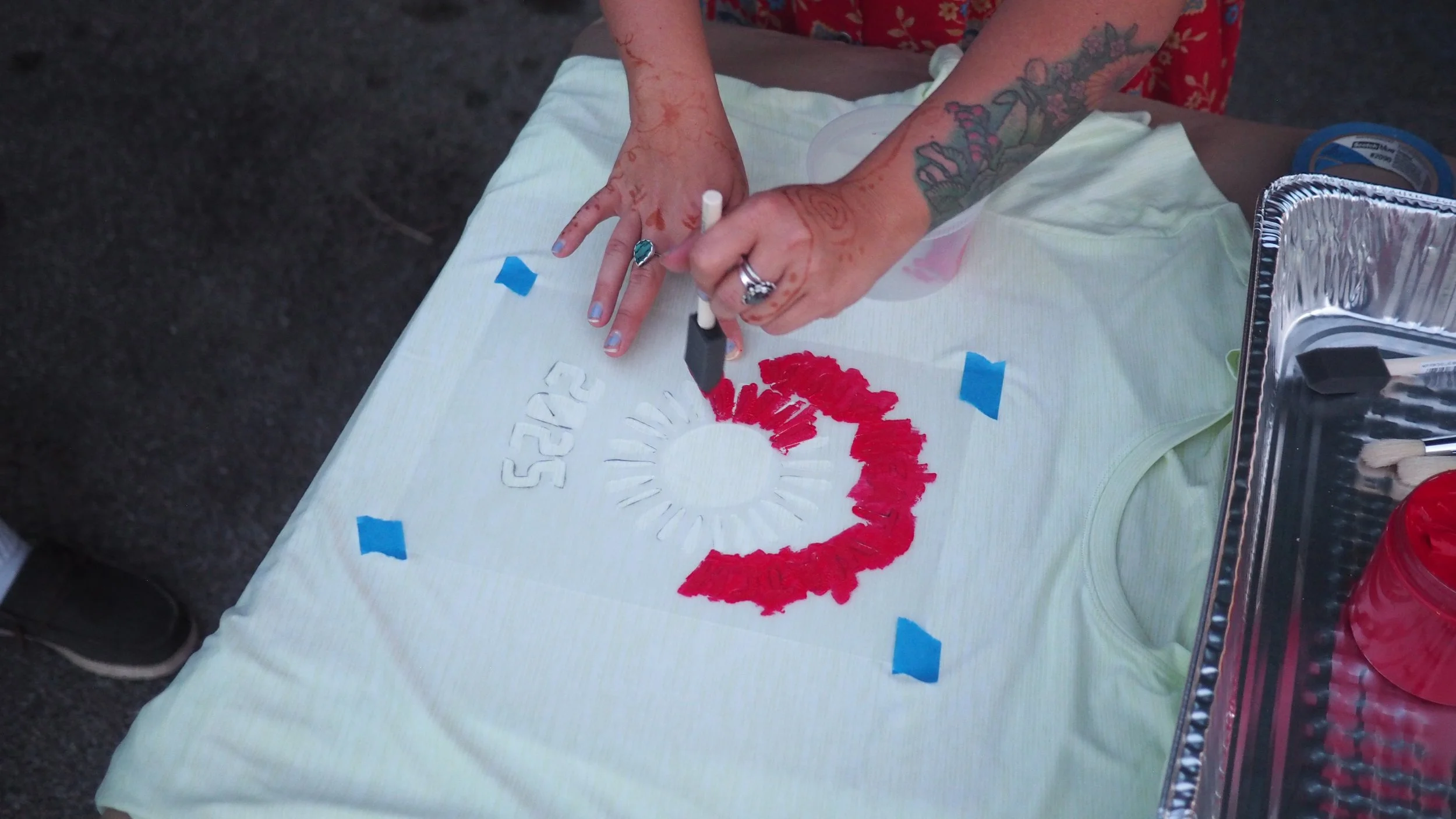 T-shirt screen printing for WNY Heat Watch Volunteers. Photo taken by Ruby Wilson. (2).JPG