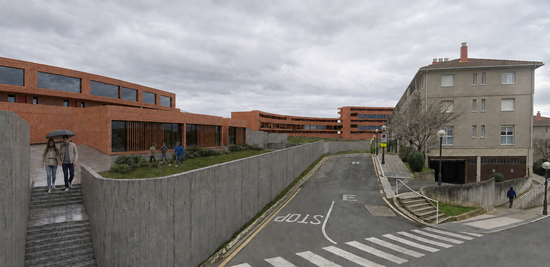 Residential development in Getaria