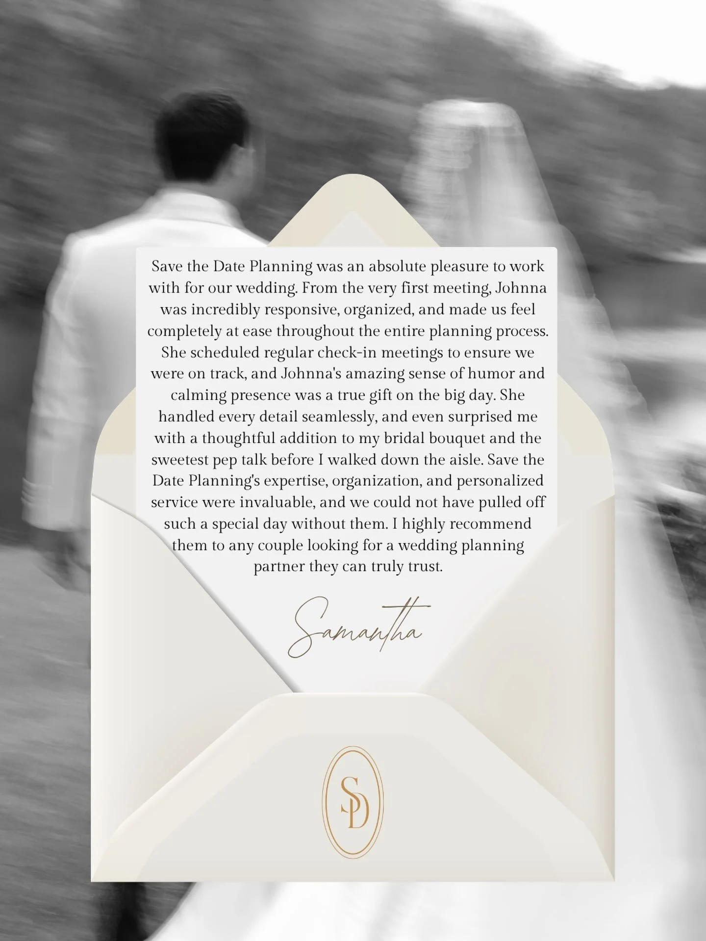 Client love notes will always hold a special place in our hearts. 
🖤

Photo by: @olivebranchphotography.studio