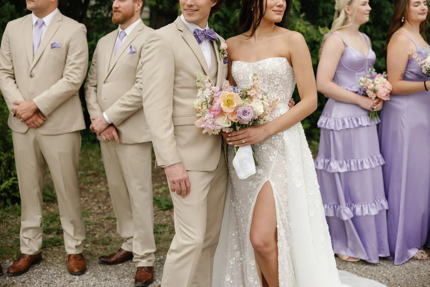 Allison of Hydrangea Bloom designing wedding florals