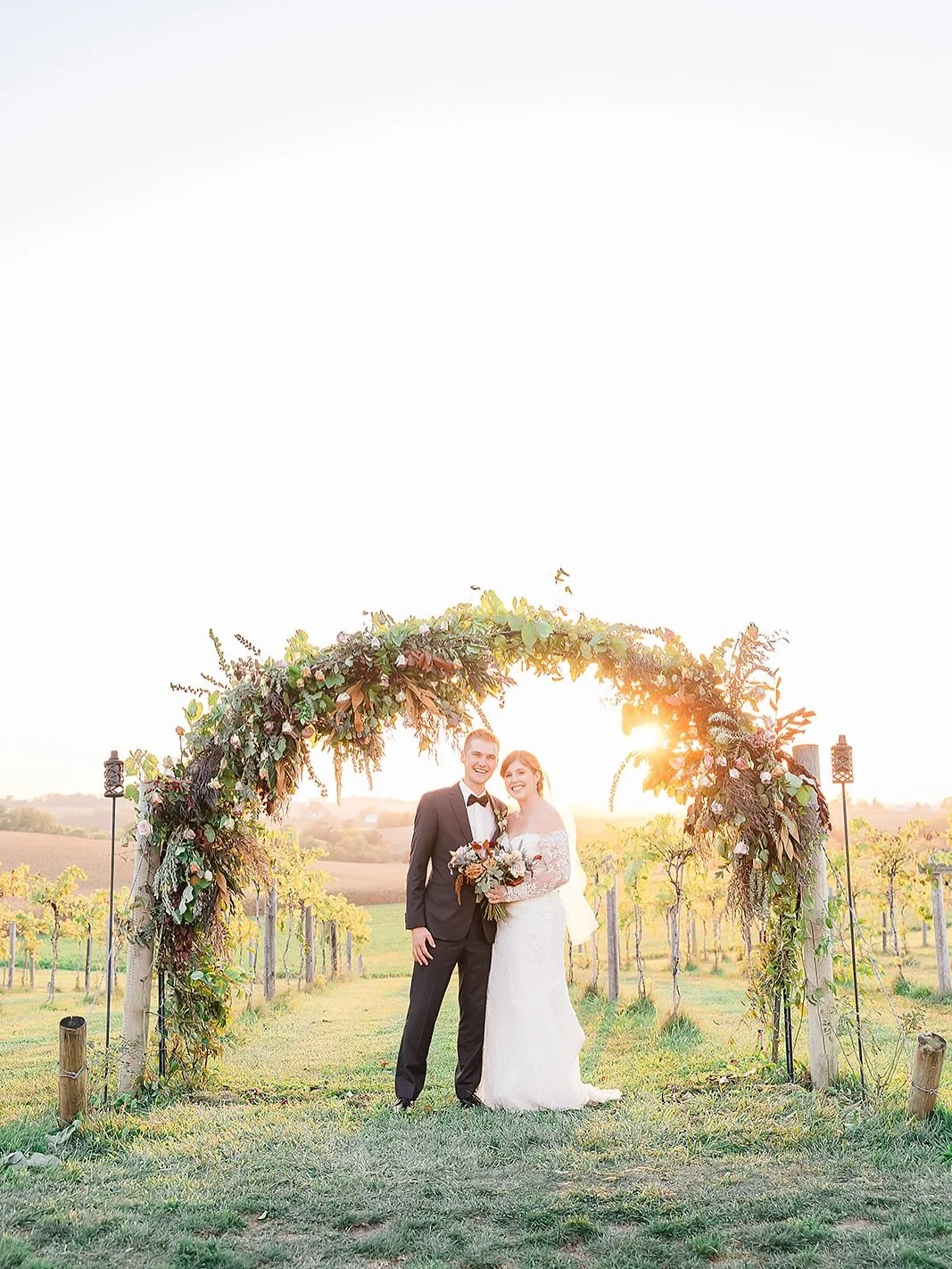 A full day calls for a beautiful fall wedding @walker.homestead and amazing photos from @emilycrall . Tomorrow I will be heading to Davenport to set up another gorgeous fall wedding at the @figgeartmuseum. Only a few more more weddings to wrap up the