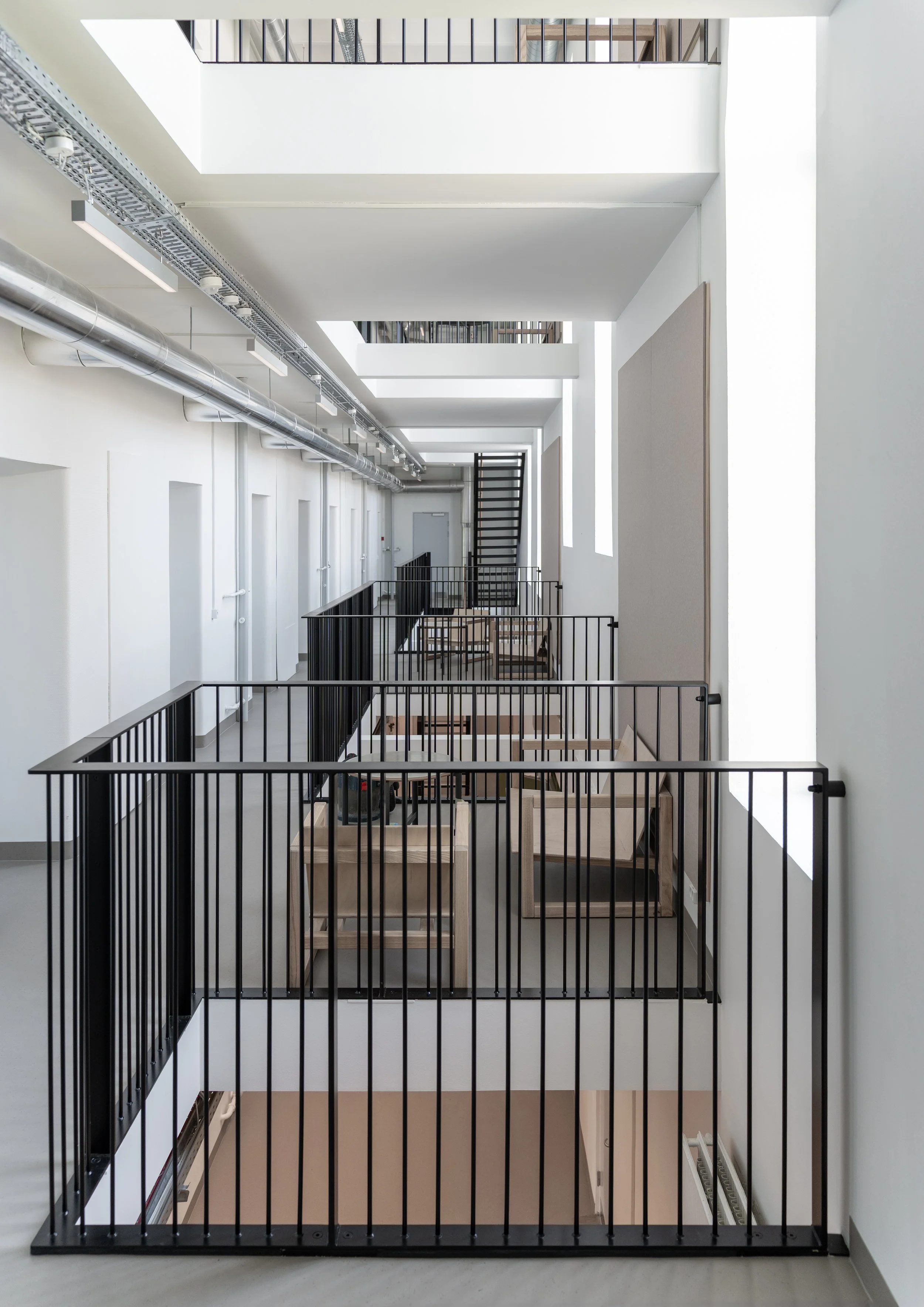 New steel railings installed throughout Maribo Halfway House