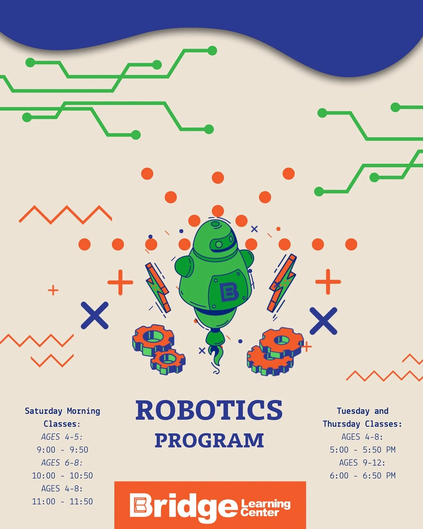 Our Robotics program helps students bring their projects to life while learning teamwork, problem-solving, and skills that spark innovation. Sign up your student today and see where their curiosity takes them!
#Robotics #STEMEducation #FutureInnovat