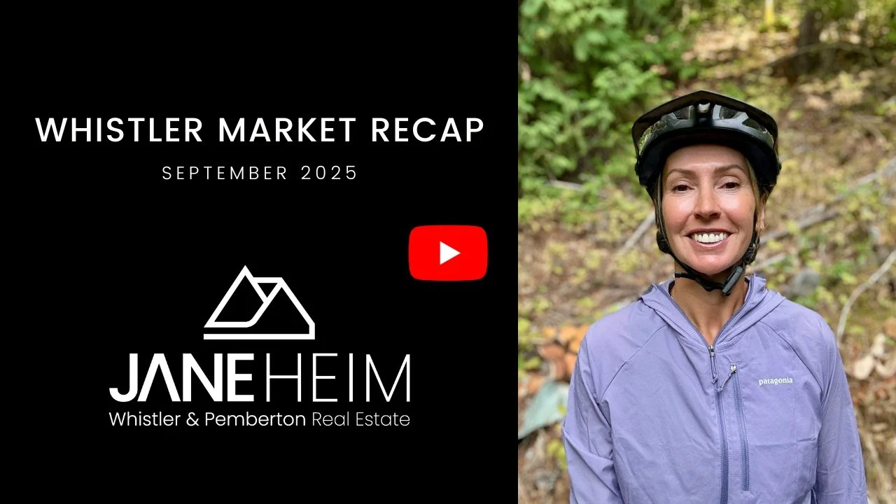 Whistler Market Update – September 2025