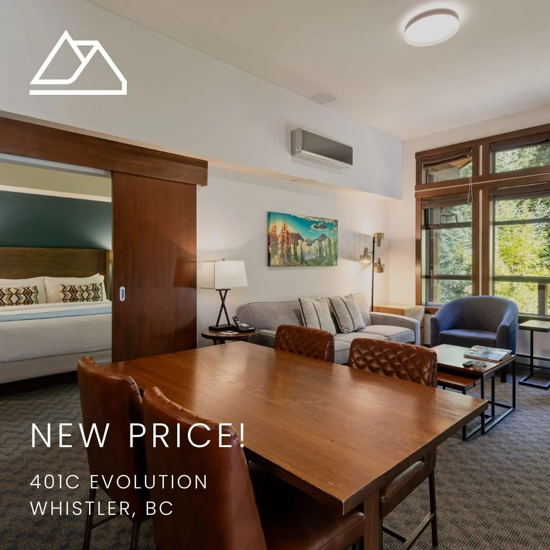 Price improvement at Evolution 👇⁠
⁠
This top-floor two-bedroom quartershare is now offered at $559,000. 🔥⁠
⁠
✨️⁠ Unit 401C, located on the top floor, features vaulted ceilings and is a corner residence, providing additional windows with lovely view