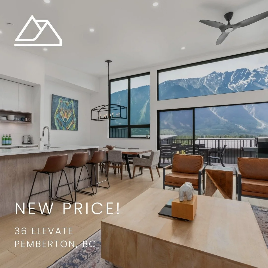 36 Elevate &mdash; Now Offered at $1,419,000 (no GST) 🔥⁠
⁠
People come to Pemberton for the space &mdash; and the homes that actually give you more of it. More room to breathe, more light, more distance from everything that feels busy.⁠
⁠
36 Elevate