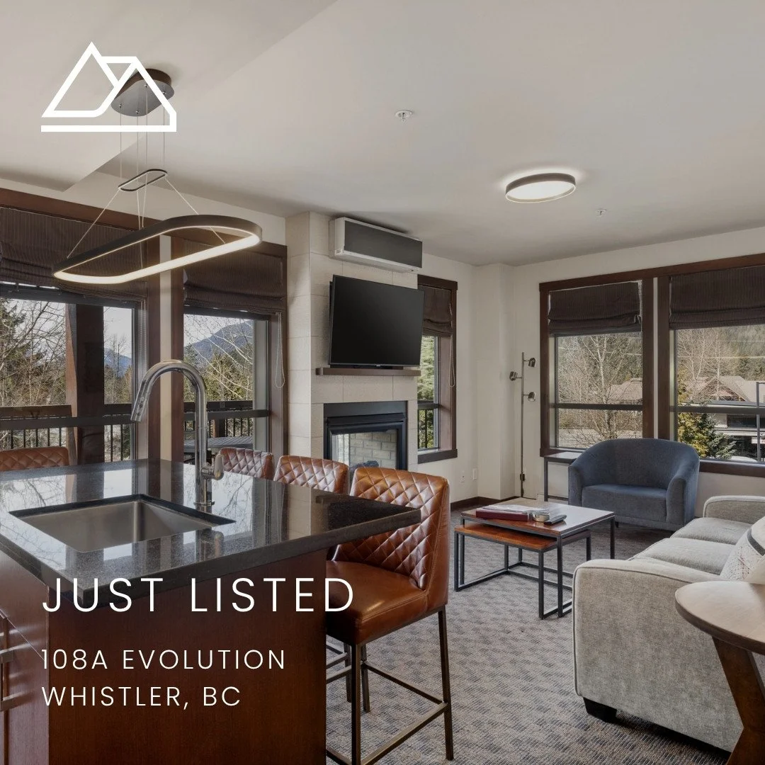 Just Listed | 108A Evolution ⛷️⁠
⁠
Effortless Whistler ownership without the full-time commitment. 👀⁠
⁠
Just steps from the Creekside Gondola, 108A Evolution puts skiing, biking, shops, and restaurants right outside your door. If you've stayed in Cr