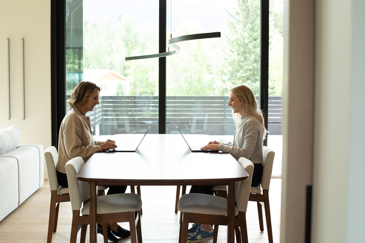 Most people assume real estate is a one-person job.⁠
⁠
But the truth is, the best client experiences usually come from a really strong team behind the scenes.⁠
⁠
For us, that&rsquo;s the two of us &mdash; working side by side in the office every day,