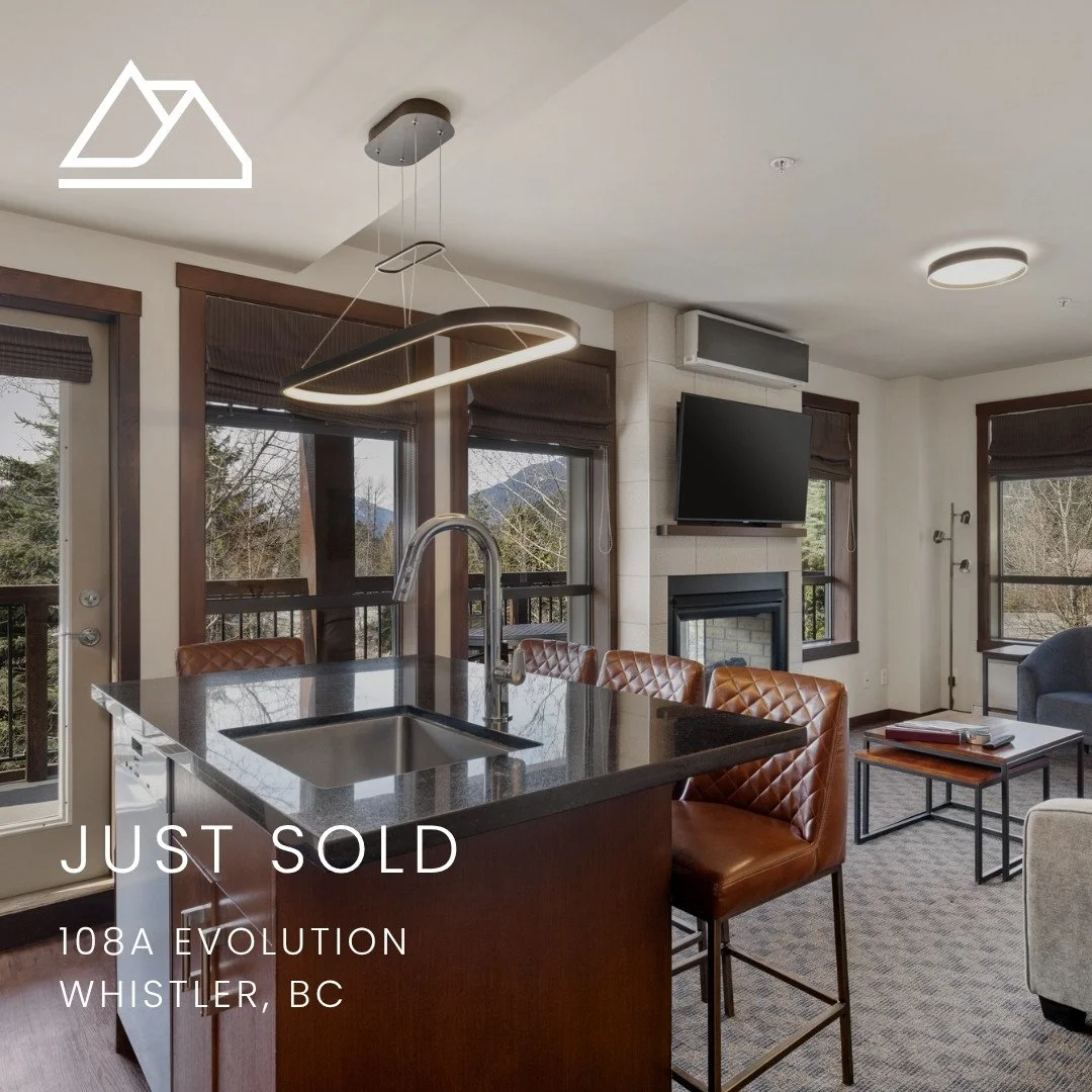 Just Sold | 108A Evolution ⛷️⁠
⁠
Congrats to our seller on a successful sale! 17 days on the market and two strong offers ✔️⁠
⁠
📍108A-2020 London Lane, Whistler Creekside⁠
Quartershare | 1 Bed | 1 Bath | 596 sq ft⁠
Offered at $249,000
