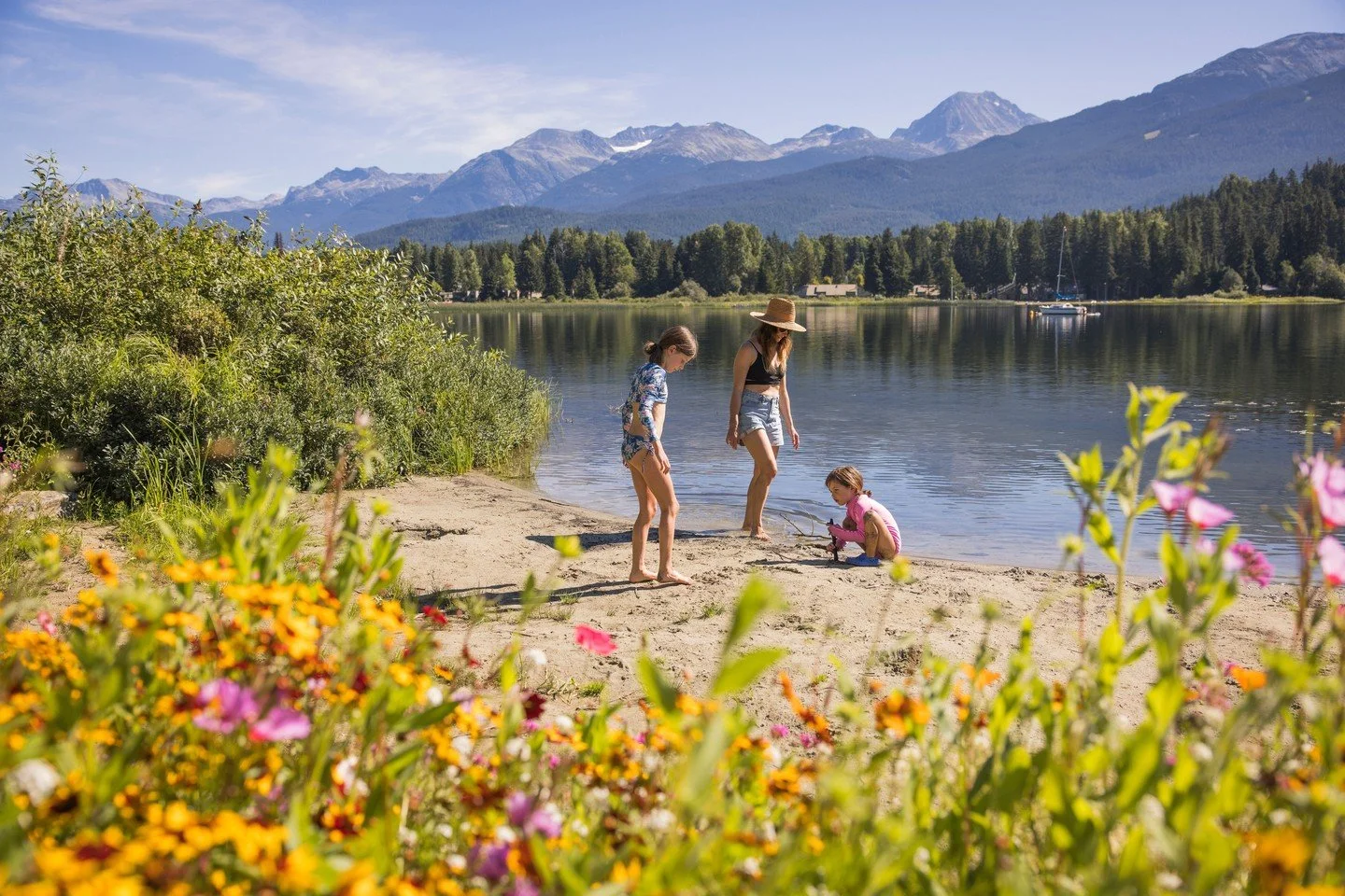 Whistler lake season is back. Here&rsquo;s my very unofficial guide to the local beaches depending on your mood.⁠
⁠
🏖️ Lakeside Park (Alta Lake) &mdash; If you&rsquo;re making an afternoon of it.⁠
Dock jumps, paddleboards, playground, BBQs, dogs all