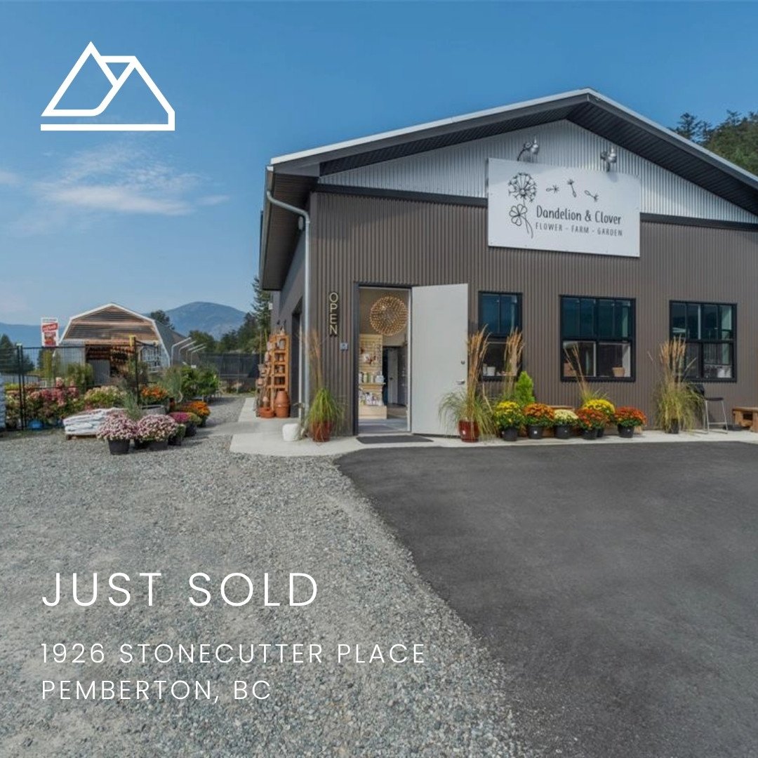 1926 Stonecutter Place &mdash; Sold ✓⁠
⁠
Congrats to our buyers on their new commercial property at Pemberton Industrial Park &mdash; and what a ride it was to get there.⁠
⁠
This was a foreclosure sale, which comes with a whole different playbook. Yo