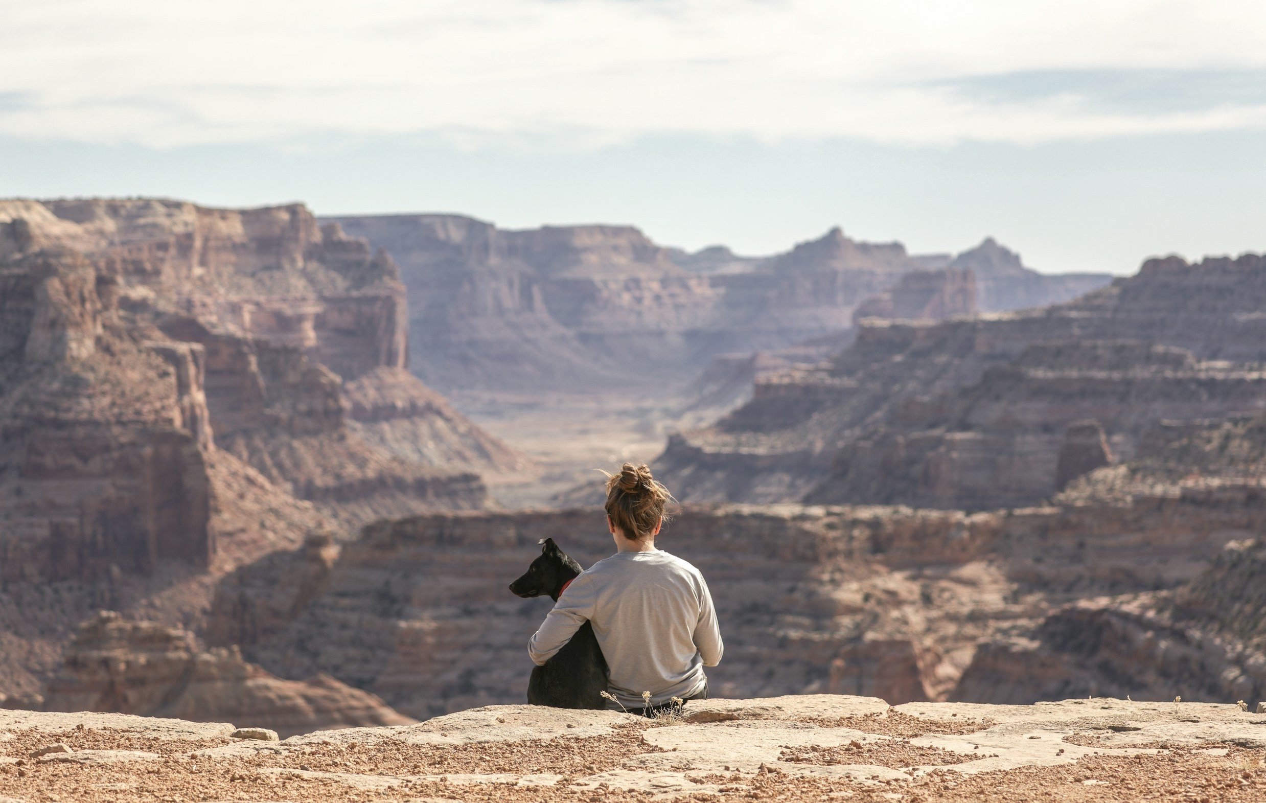 Pet loss support group for navigating dog and cat grief and healing through journaling, helpful guidance, pet memorial ideas, and a woman with her soul dog experiencing anticipatory grief.