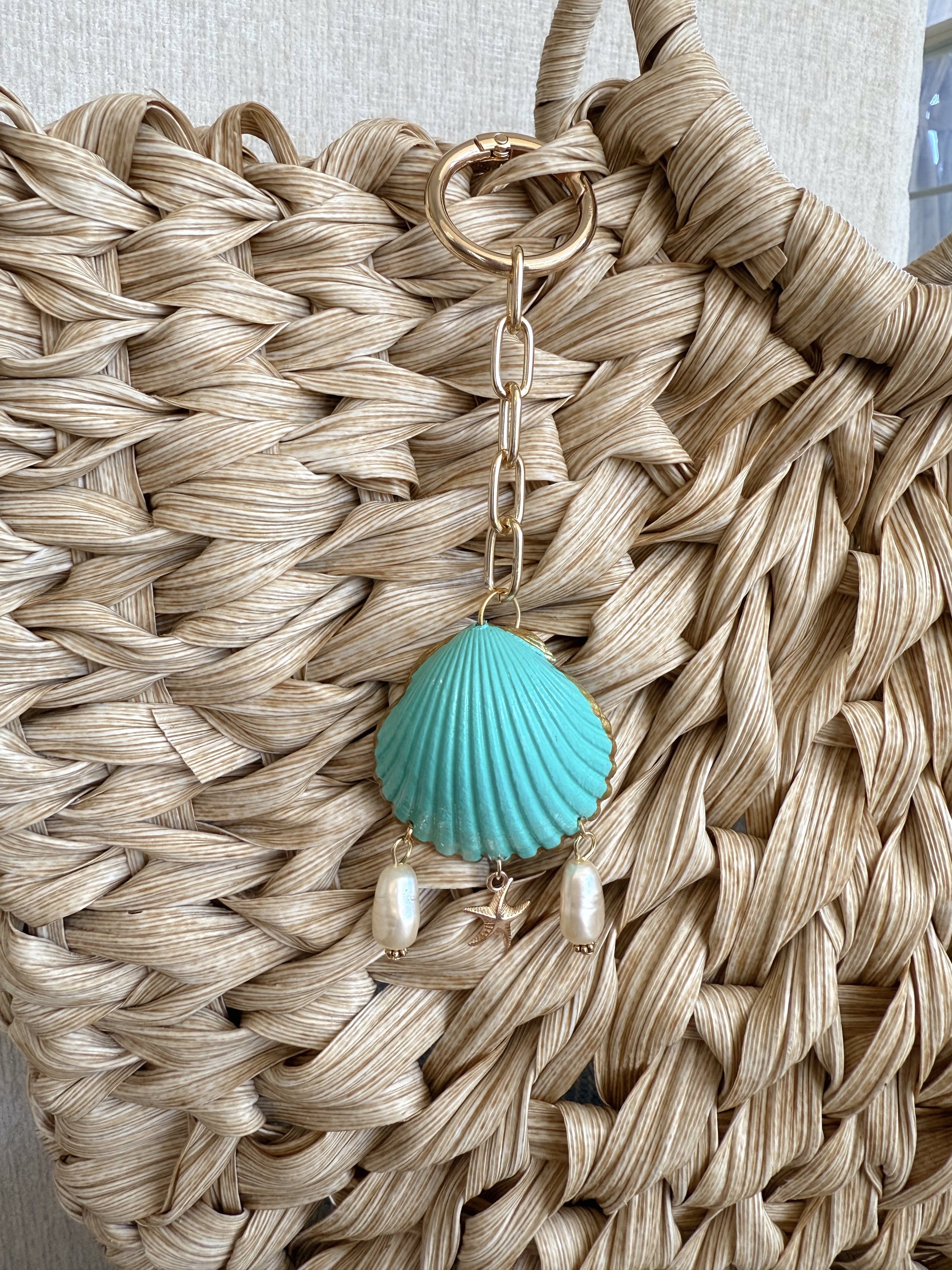 Aqua Bag Charm