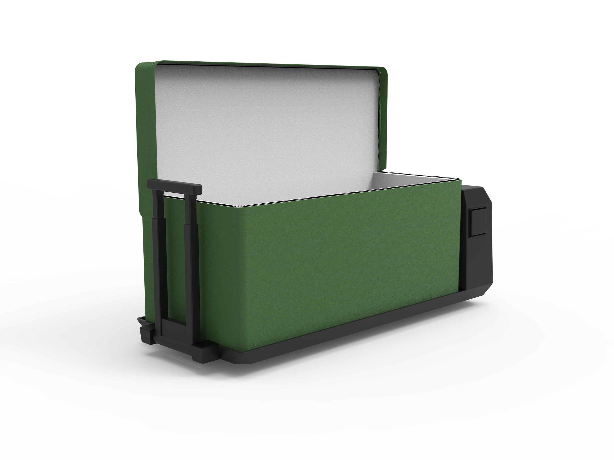 Portable cooler - made with SolidWorks and KeyShot