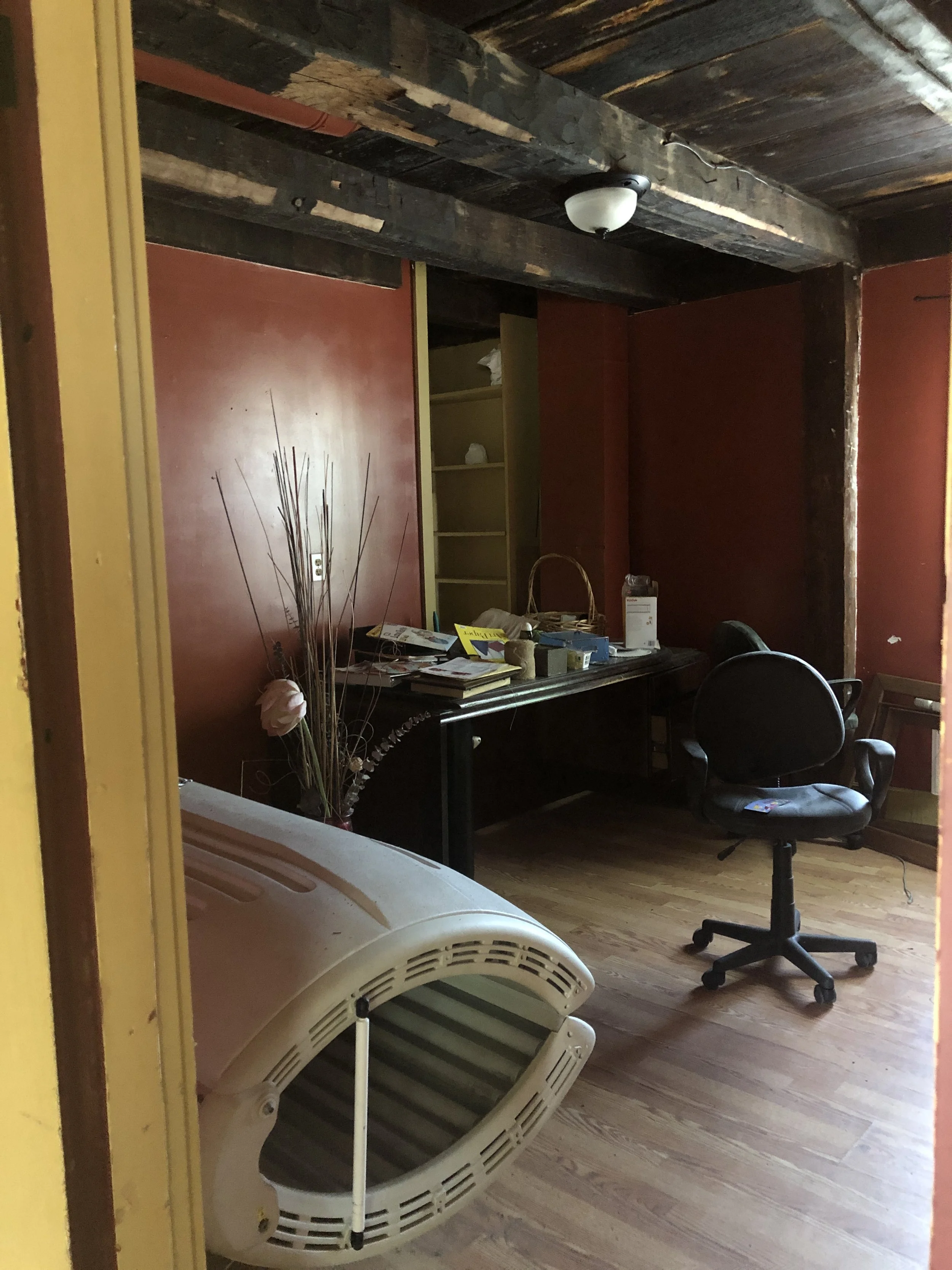 The before...