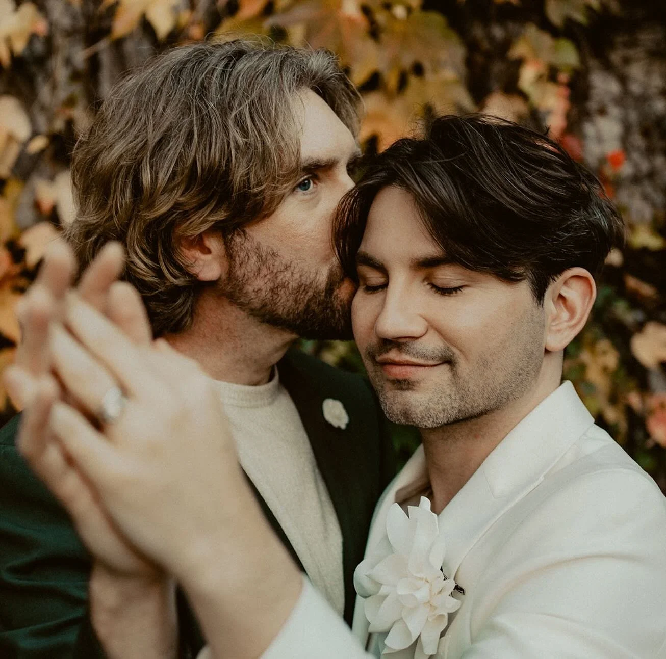 Happy anniversary to the sweetest pair. 🍂💚

Eric reached out to me late last August to ask if I could do makeup for him, his fianc&eacute;, and their families for their special day. I had already booked a wedding that morning, but I&rsquo;m so grat