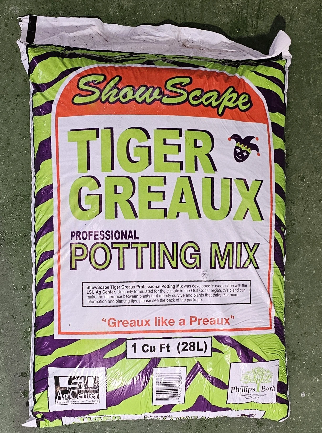 LSU "Tiger Greaux" Potting Mix