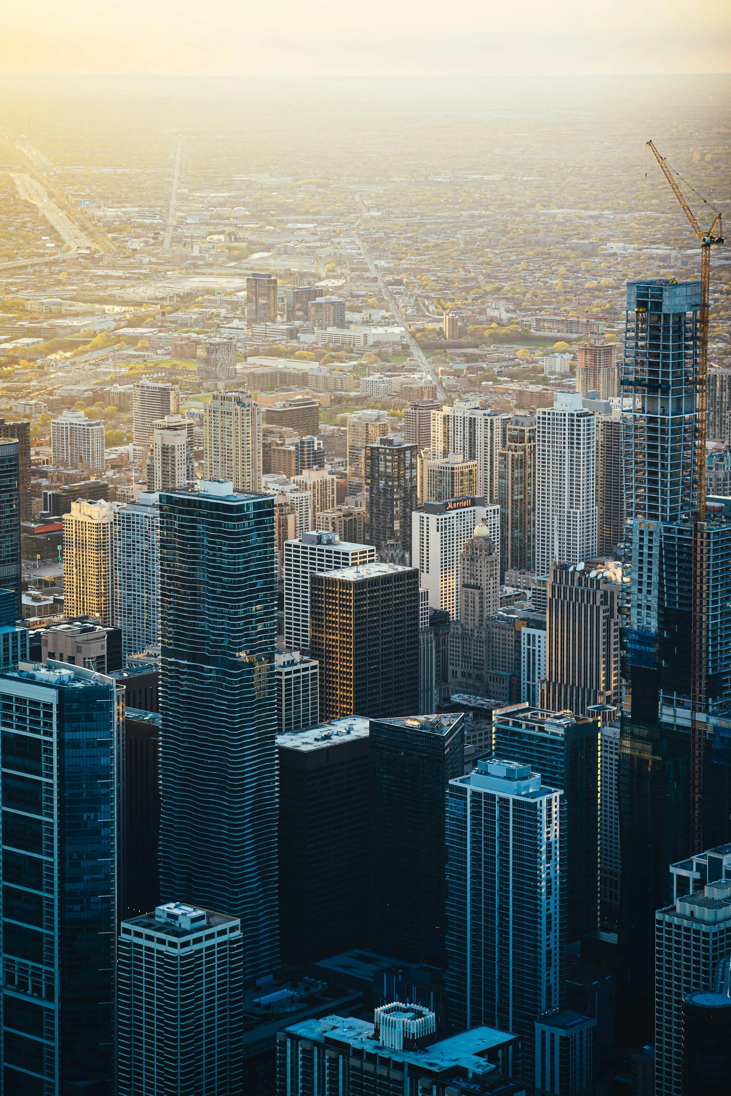 high rise buildings