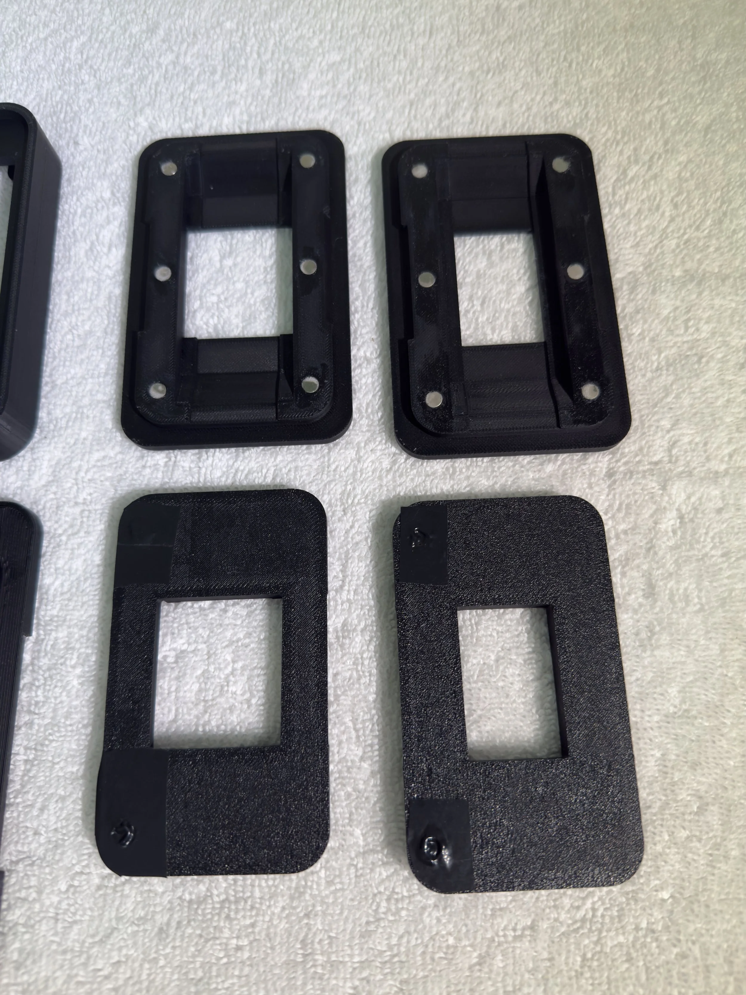 Two 35mm holder (one shows sprockets)