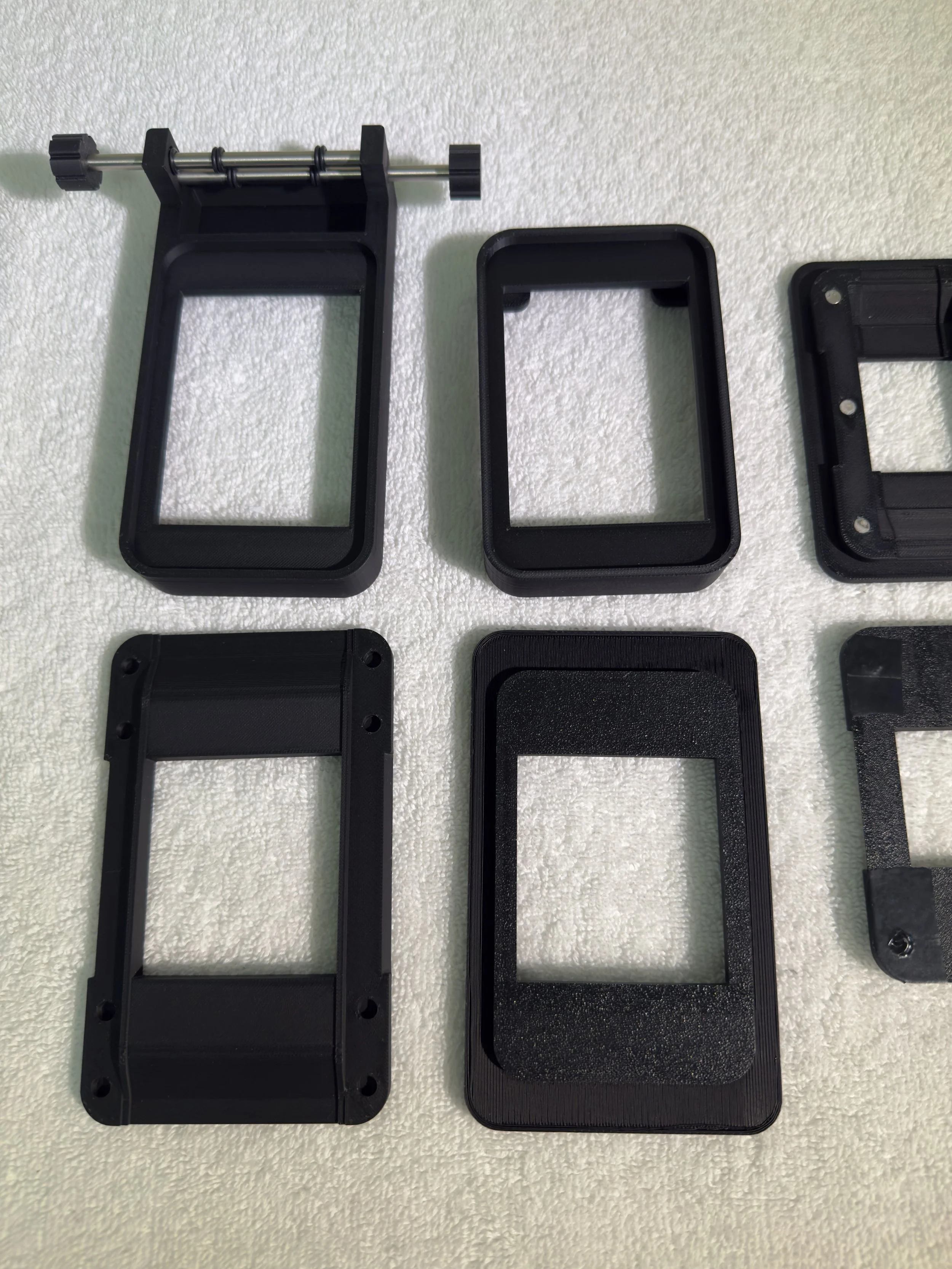 Advance base, basic base, and 120 holder