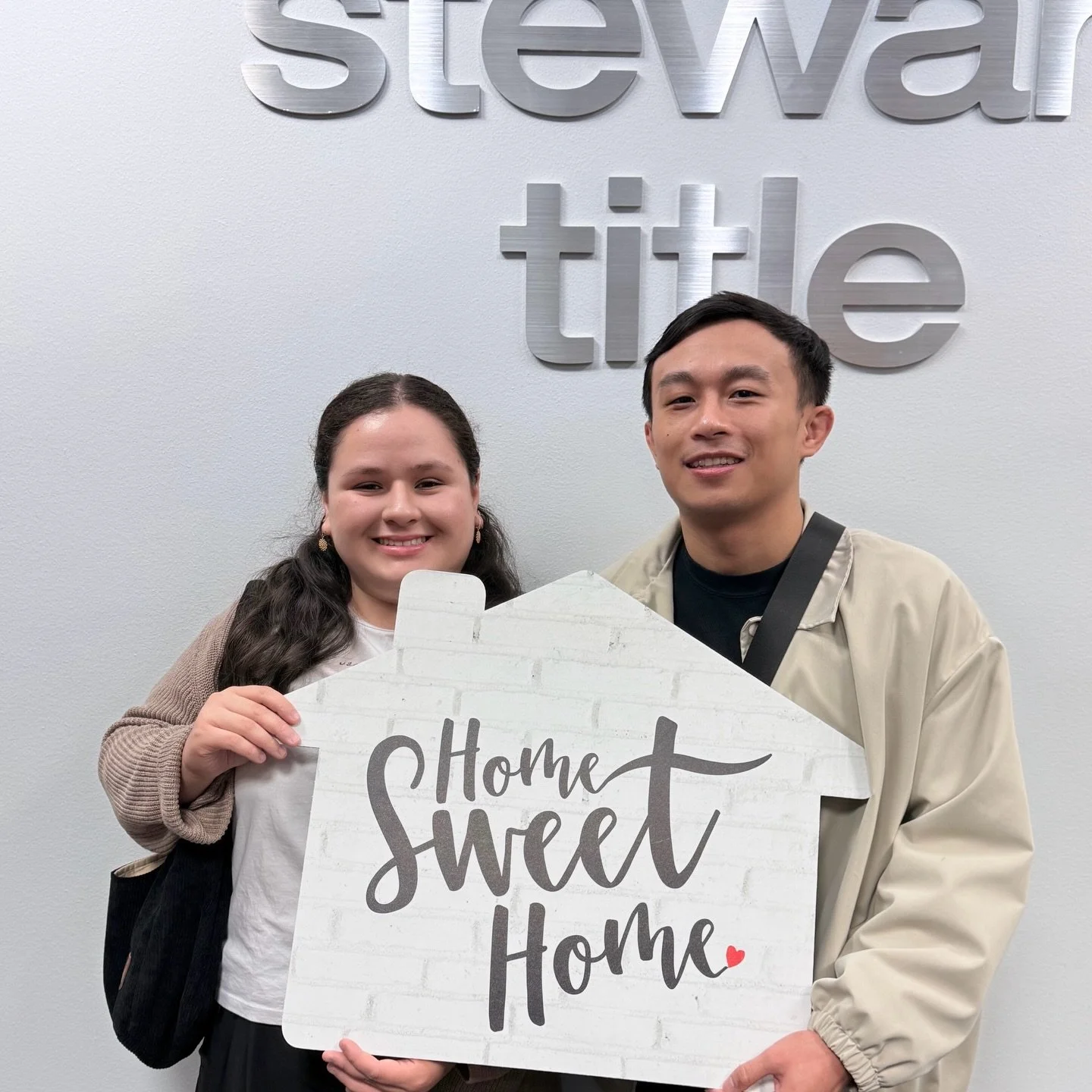 The highest compliment is repeat business! 🤝
It was a privilege to stand with Jason (a repeat client buying his second home with me!) and his beautiful wife, Nati, for their closing today at Stewart Title. Thank you, Jason, for your continued trust.