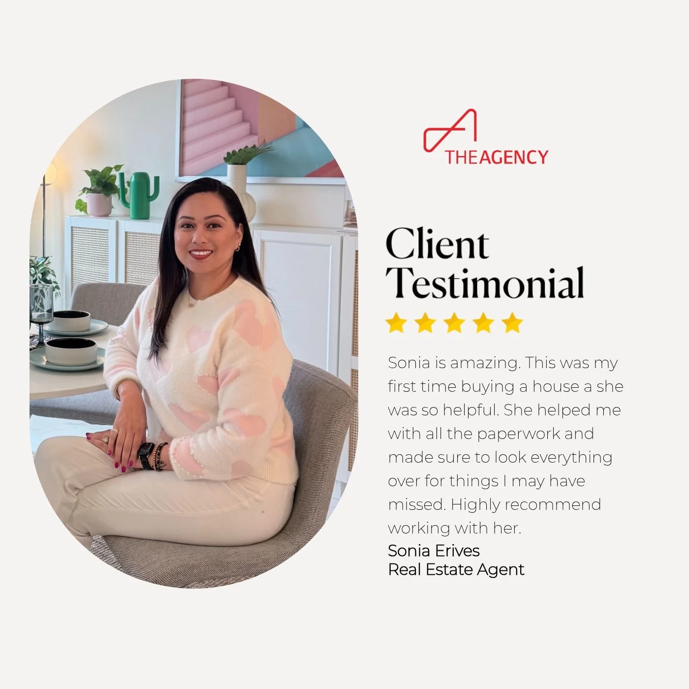 So grateful for clients like this. 🏡

Helping first-time buyers navigate the process with confidence is what I love most. From paperwork to the small details, I&rsquo;m here every step of the way.

If you&rsquo;re thinking about buying your first ho