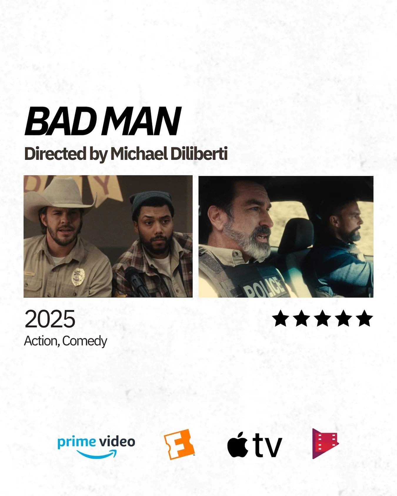 Two weeks in and still trending. Make sure to stream Bad Man tonight 🤠