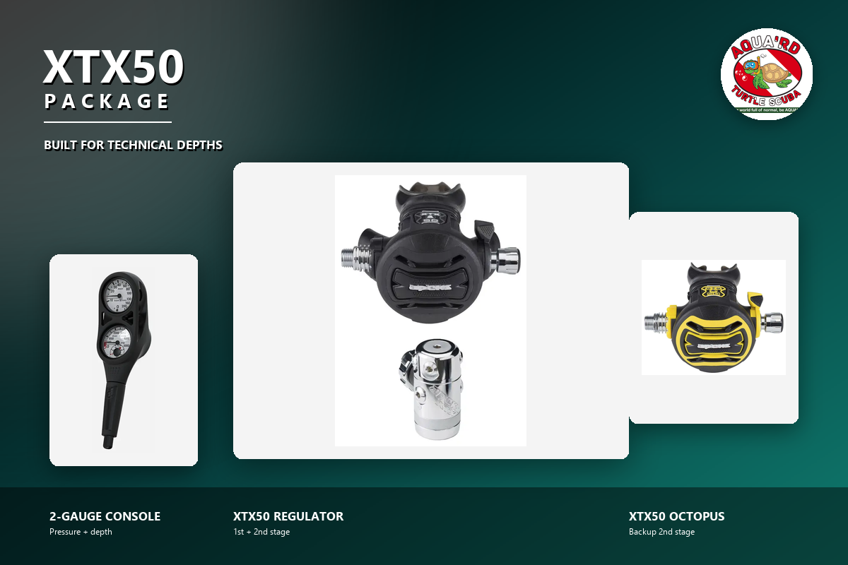 Apeks - XTX50 Regulator Package