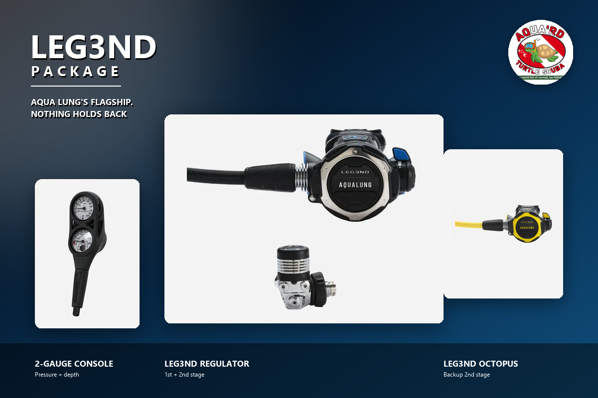Aqua Lung - Leg3nd Regulator Package