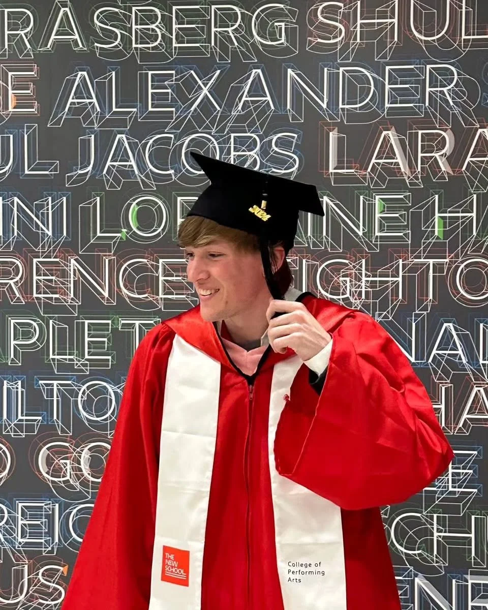 Goodbye New School👋🏻l🎓🥳 ... 
what now?

Thank u so much to my family and all my amazing professors and peers who helped me along the way. I am so grateful for all of you and  feel so fortunate to have this opportunity.

Onward and upward⤴️💫⭐️