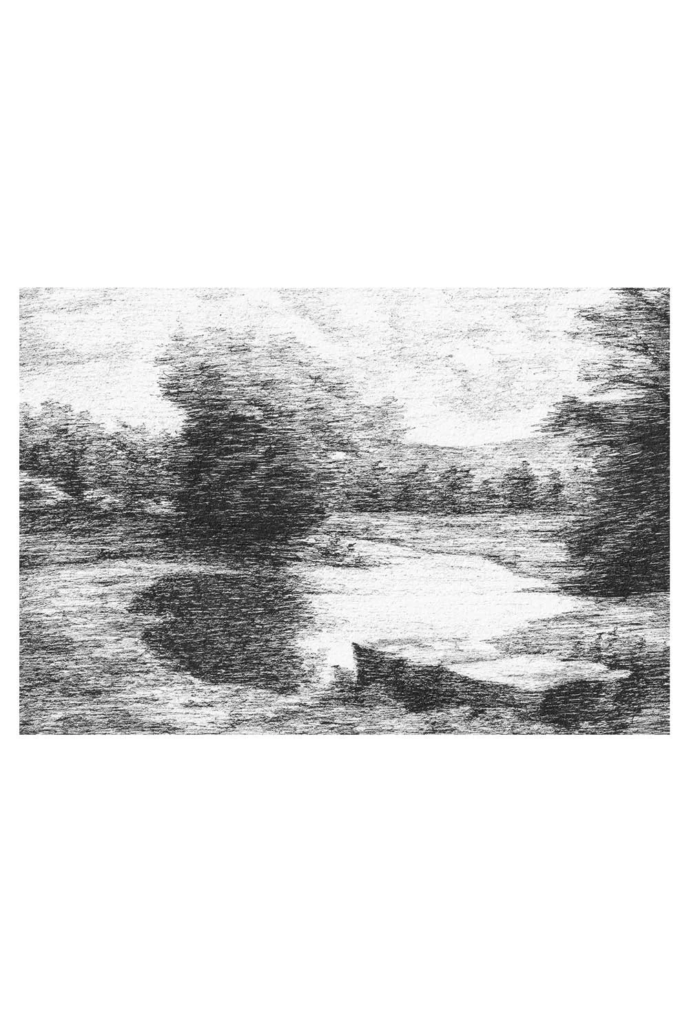 Landschaftsstudie - Print