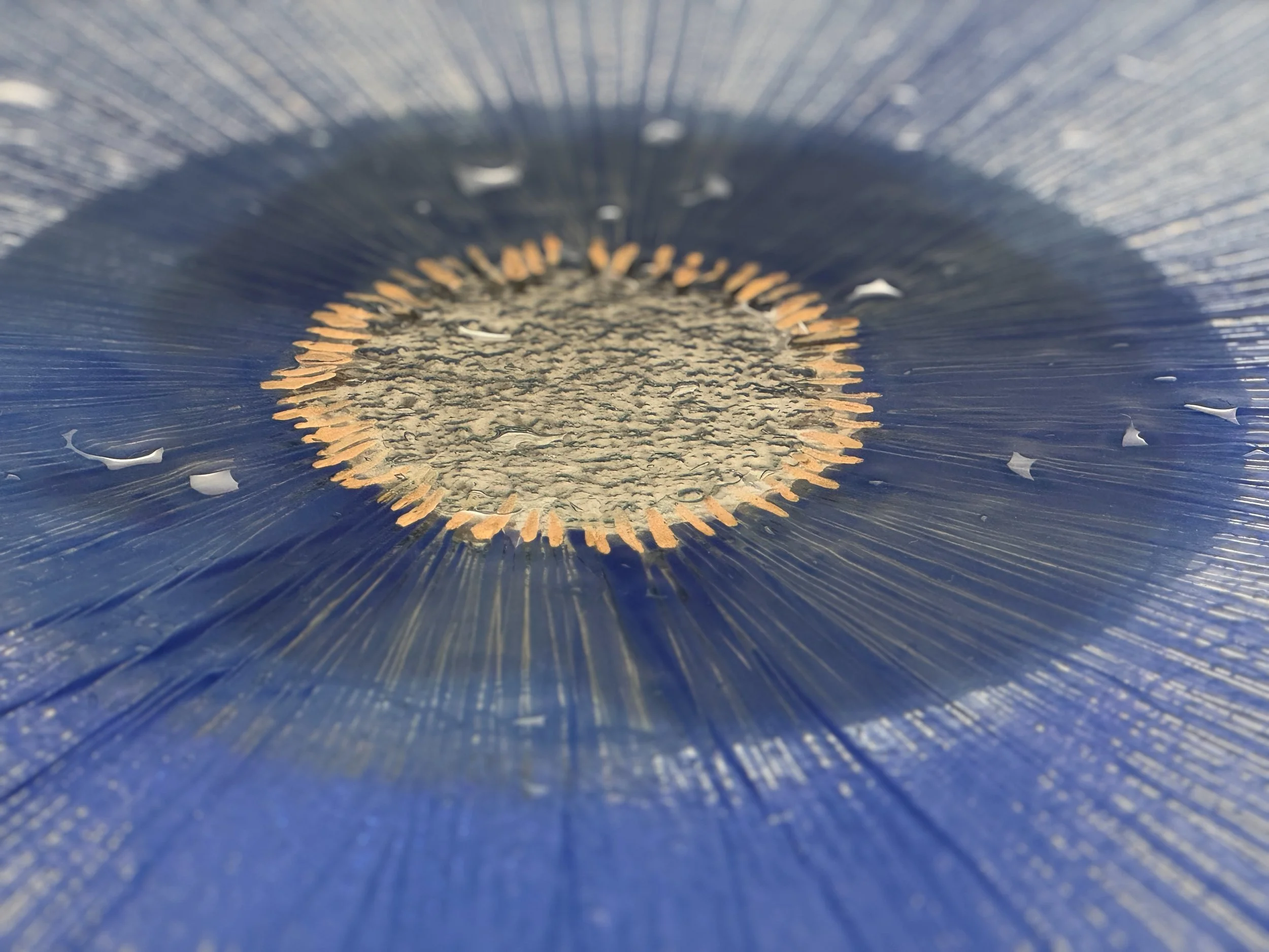 Solastra. 2025   A sculptural side table combining ancestral craftsmanship with contemporary design.