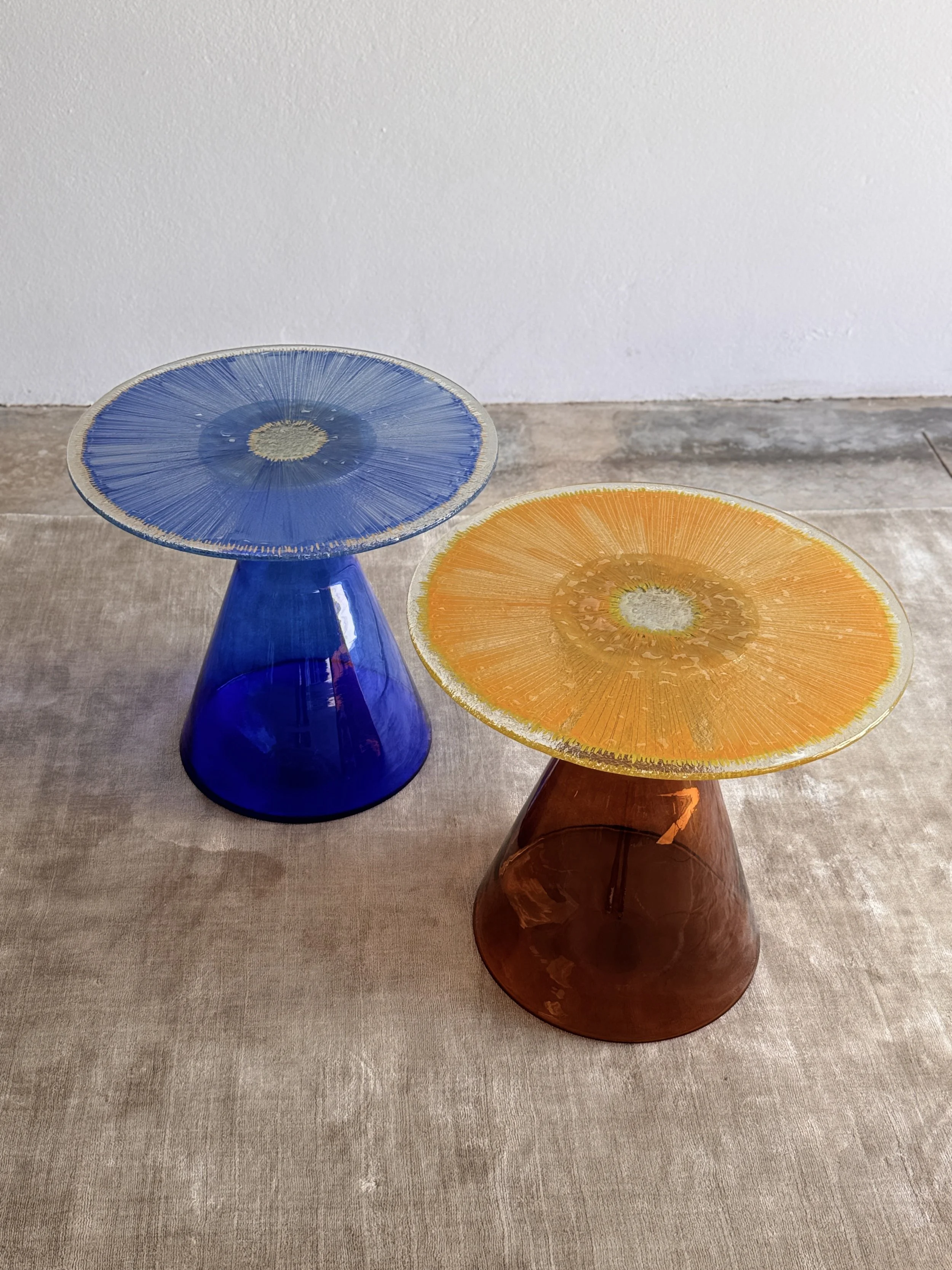 Solastra. 2025   A sculptural side table combining ancestral craftsmanship with contemporary design.