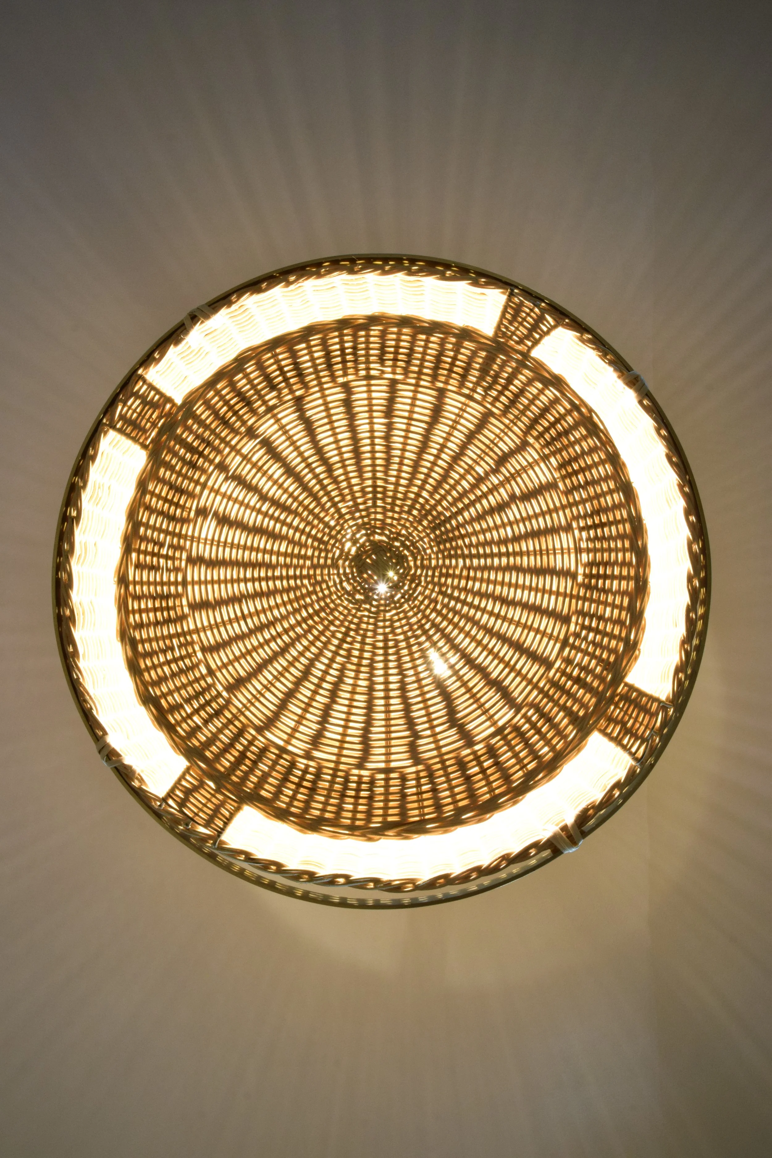 The CAELI Classic casts a warm, textured glow ideal over dining tables, living spaces or hallway.