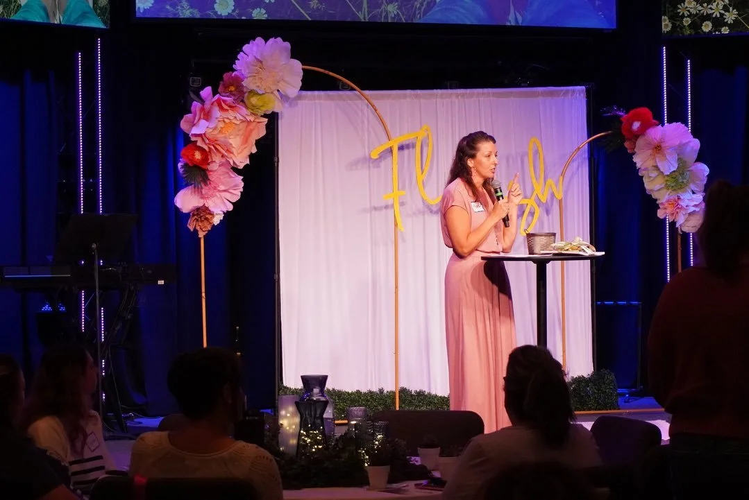 We can&rsquo;t stop thinking about our Flourish event!! The room was filled with alll the flowers, laughter, love, joy, and a beautiful message by Anne Imboden. 

We hope this night was a sweet reminder that God brings Flourishing right where you are