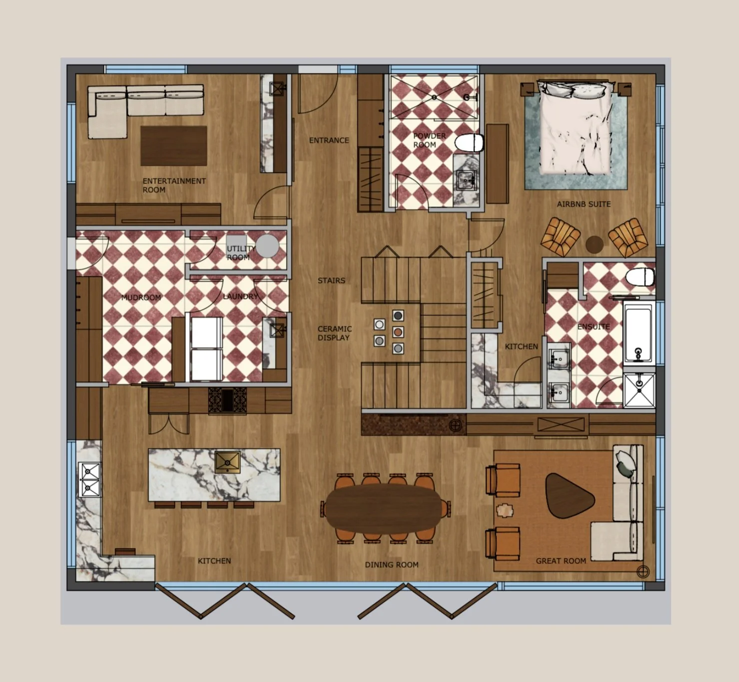 presentation plan - ground floor