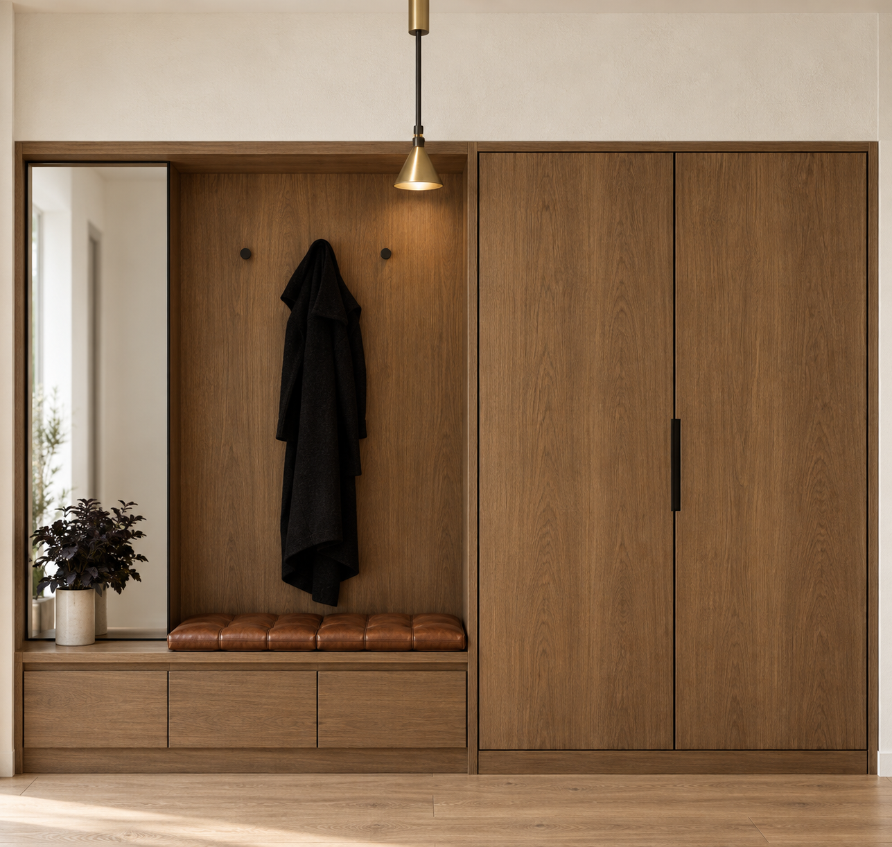 front hall render