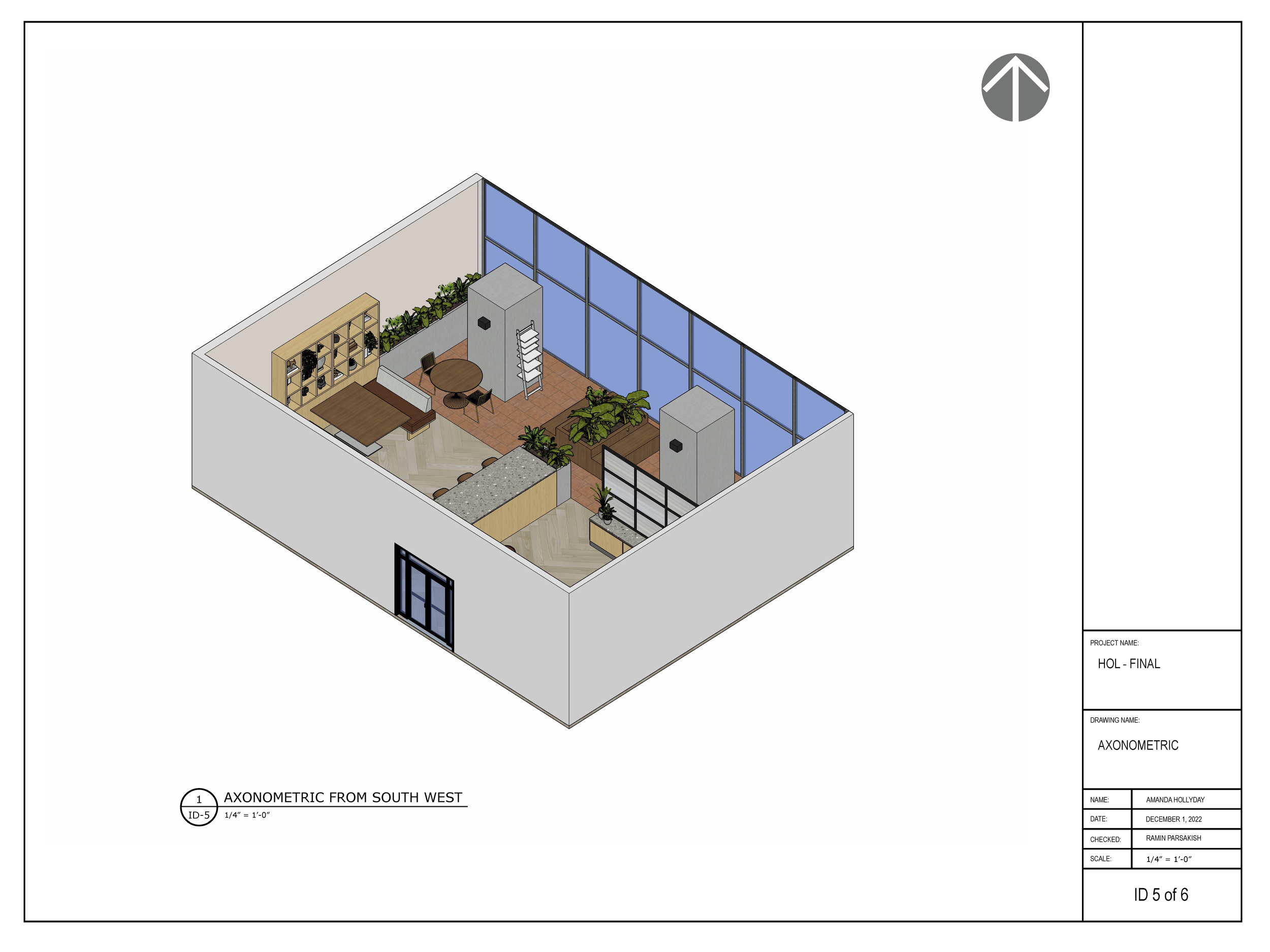 Axonometric South West