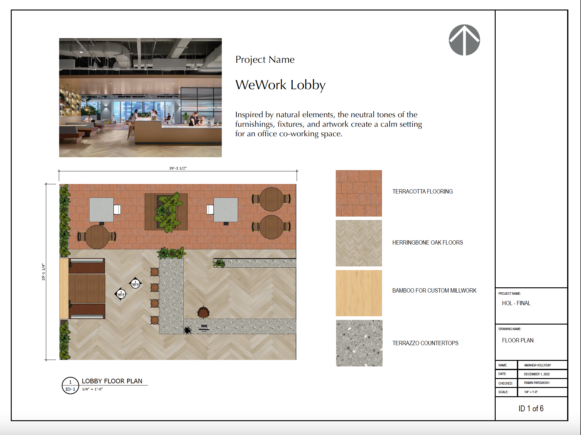Lobby Floor Plan