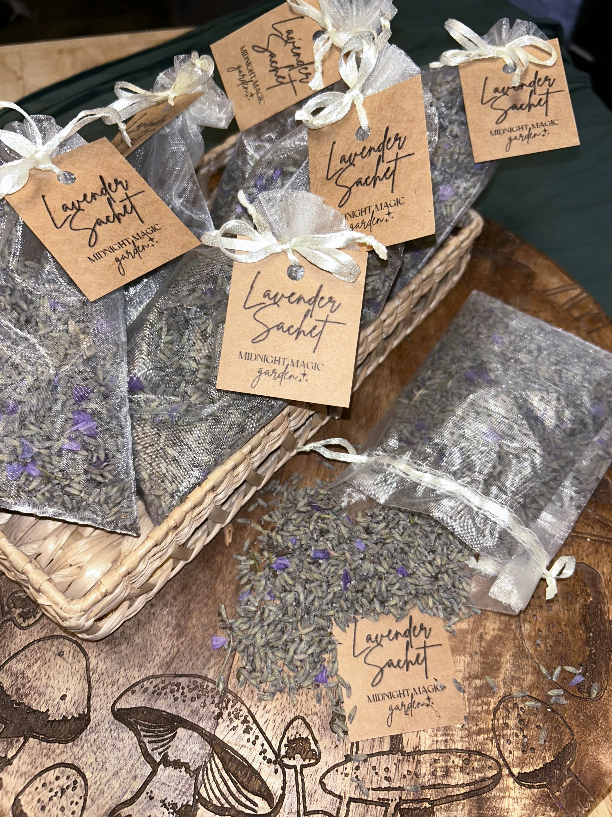 Dried Lavender Sachet