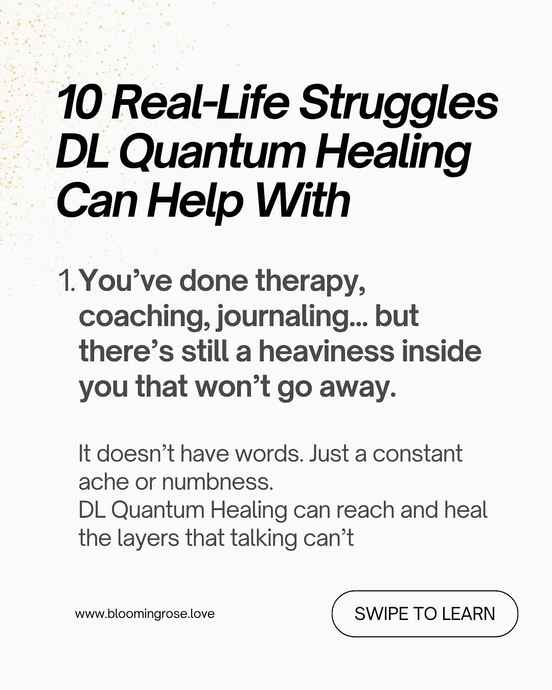 ✨As always with energy healing, it&rsquo;s not the modality that facilitates transformation &mdash; it&rsquo;s the vessel the energy flows through. The clearer and purer the vessel, the deeper and more lasting the transformation.

➡️ In other words, 