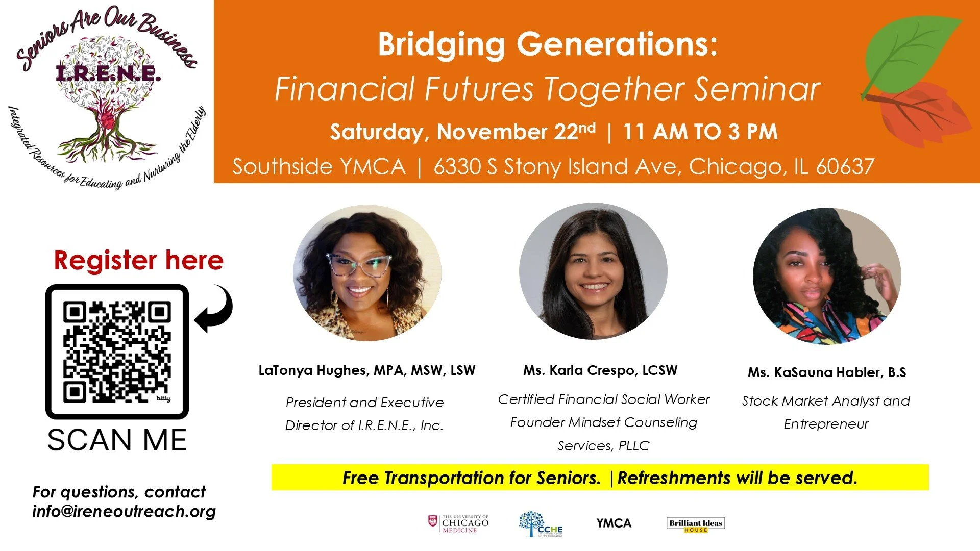 Bridging Generations Together: Financial Futures Seminar