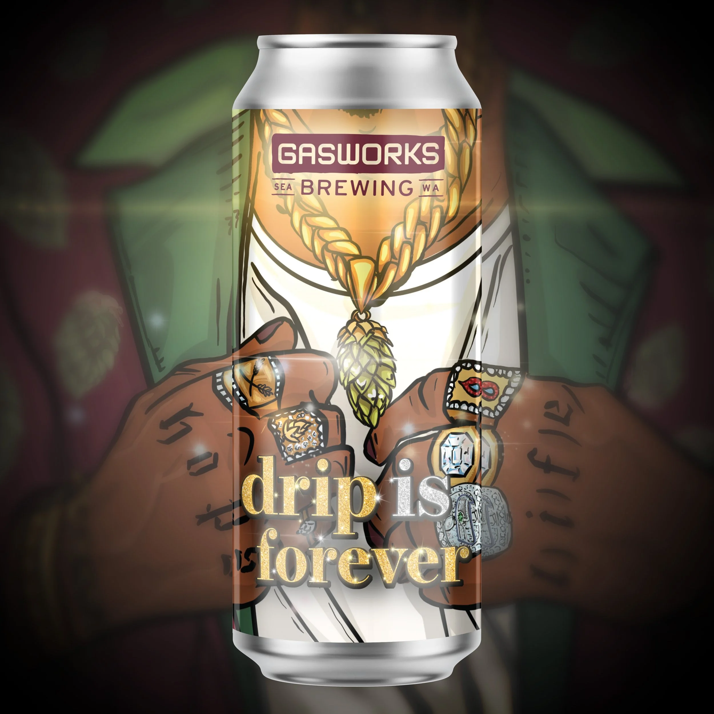 Image of Gasworks Brewing Push Rewind.